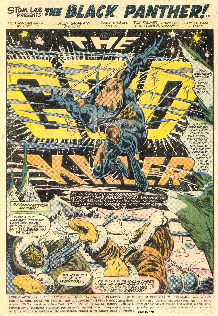 Read online Jungle Action (1972) comic -  Issue #13 - 3