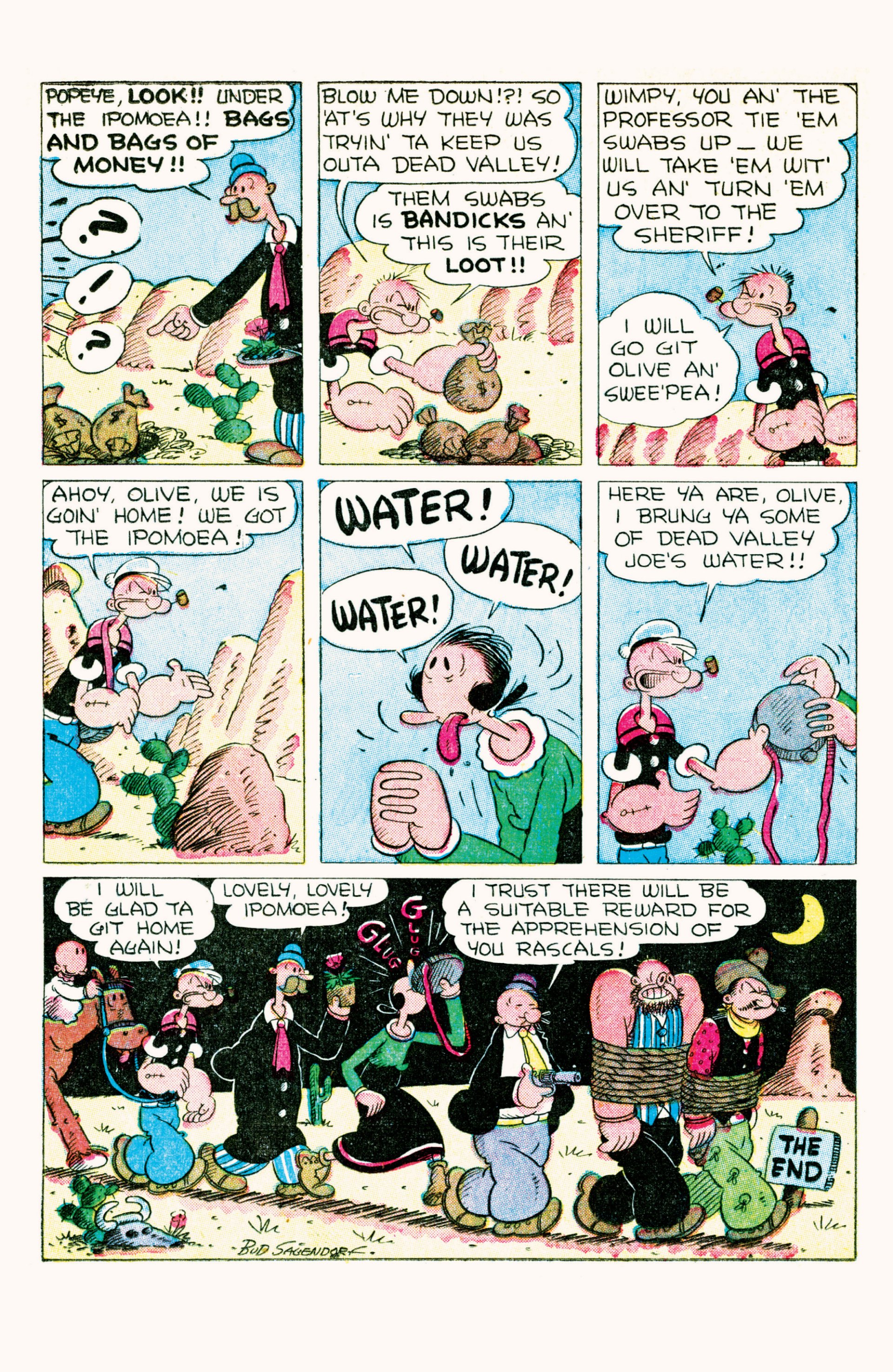 Read online Classic Popeye comic -  Issue #4 - 34