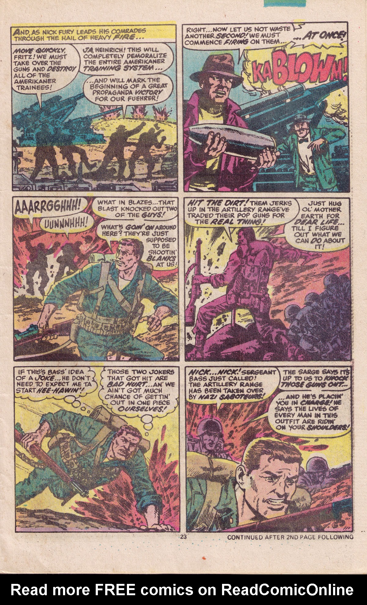 Read online Sgt. Fury comic -  Issue #158 - 25