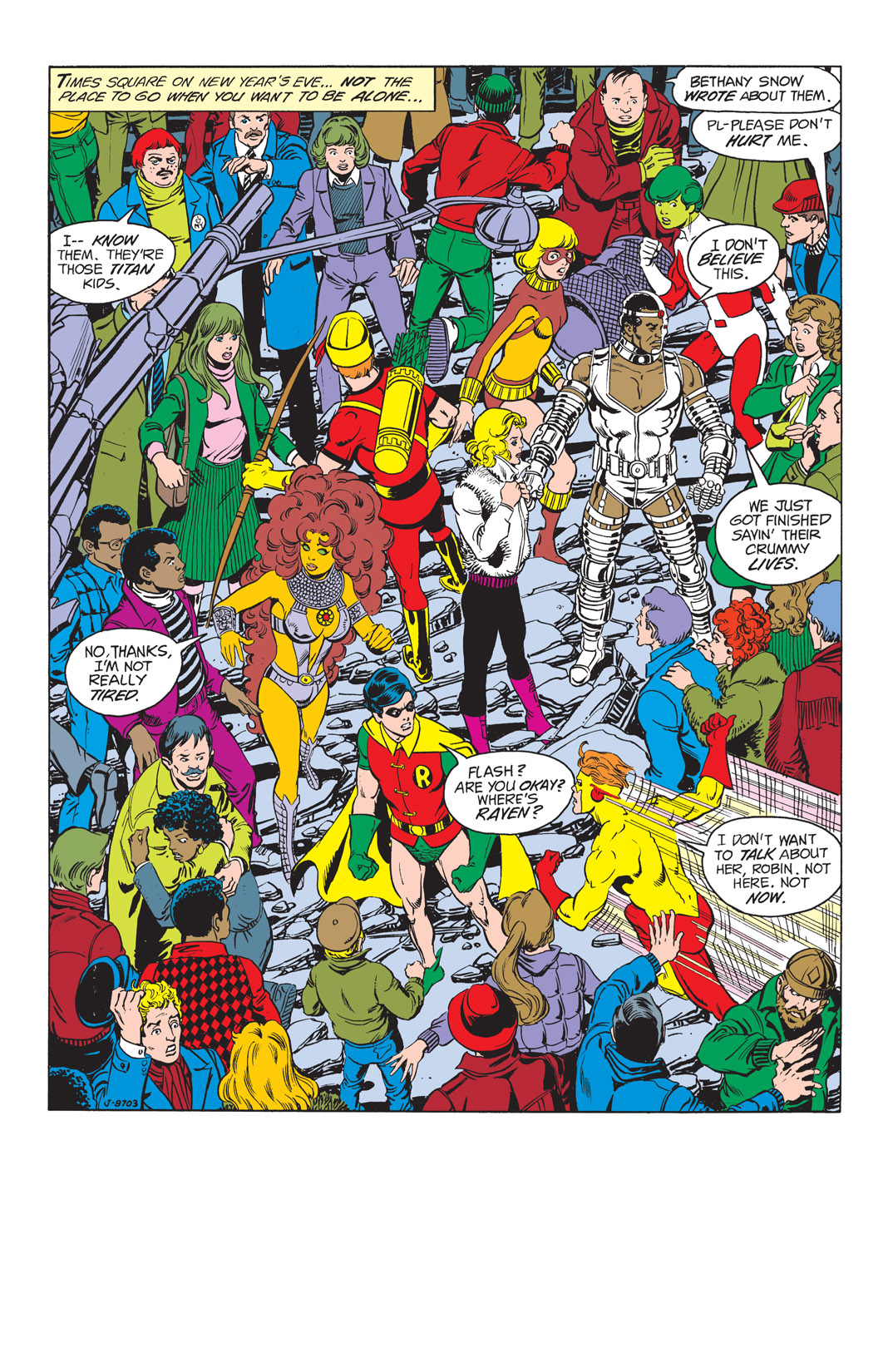 Read online The New Teen Titans (1980) comic -  Issue #31 - 2