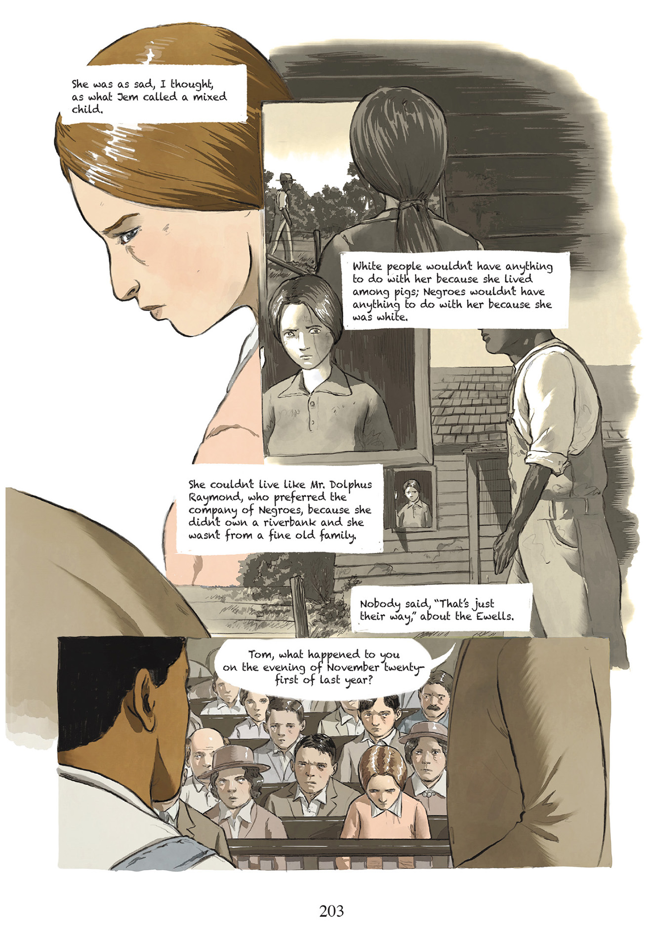 Read online To Kill a Mockingbird: A Graphic Novel comic -  Issue # TPB (Part 3) - 17