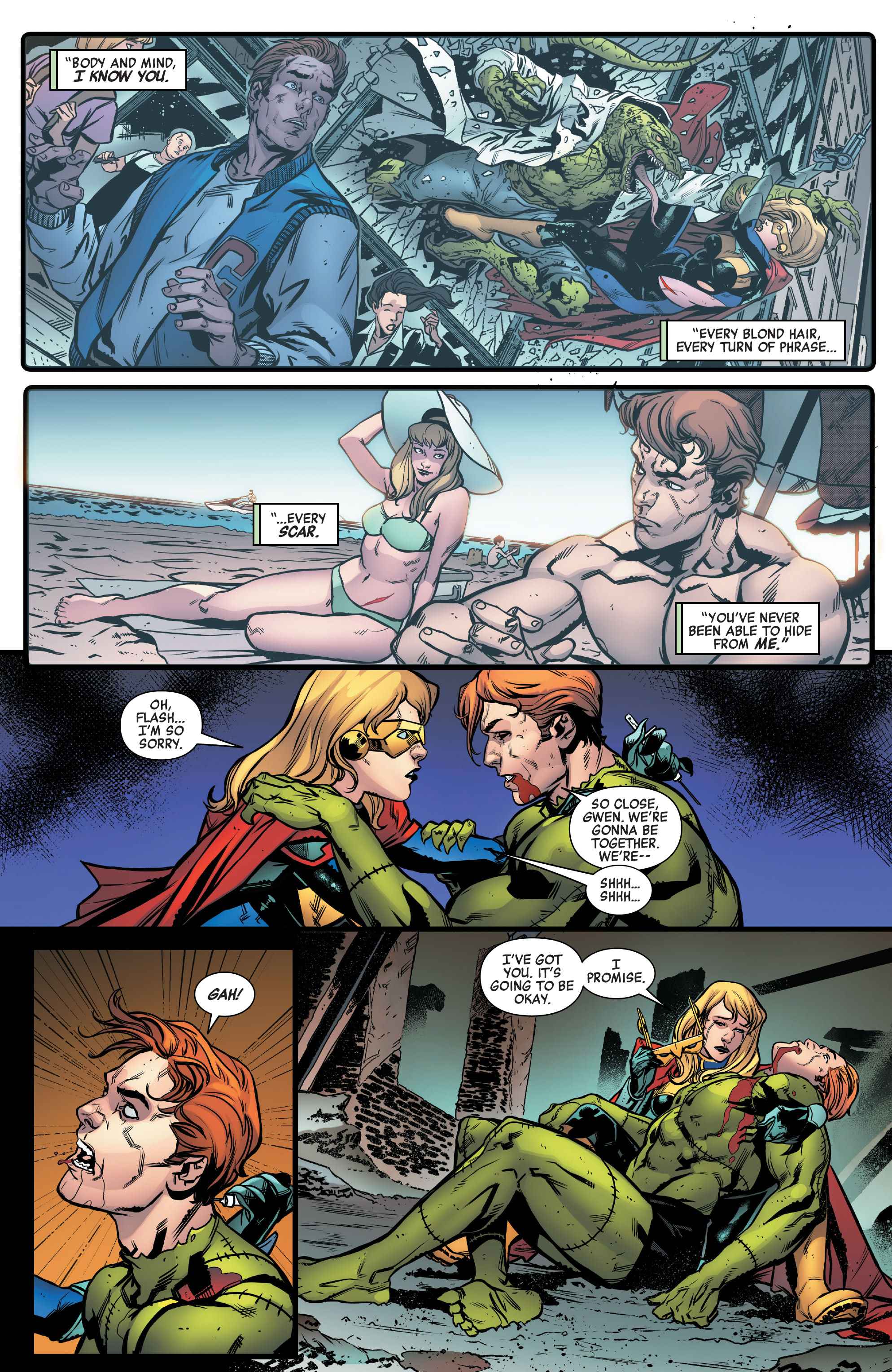 Read online Heroes Reborn: One-Shots comic -  Issue # Night-Gwen - 28