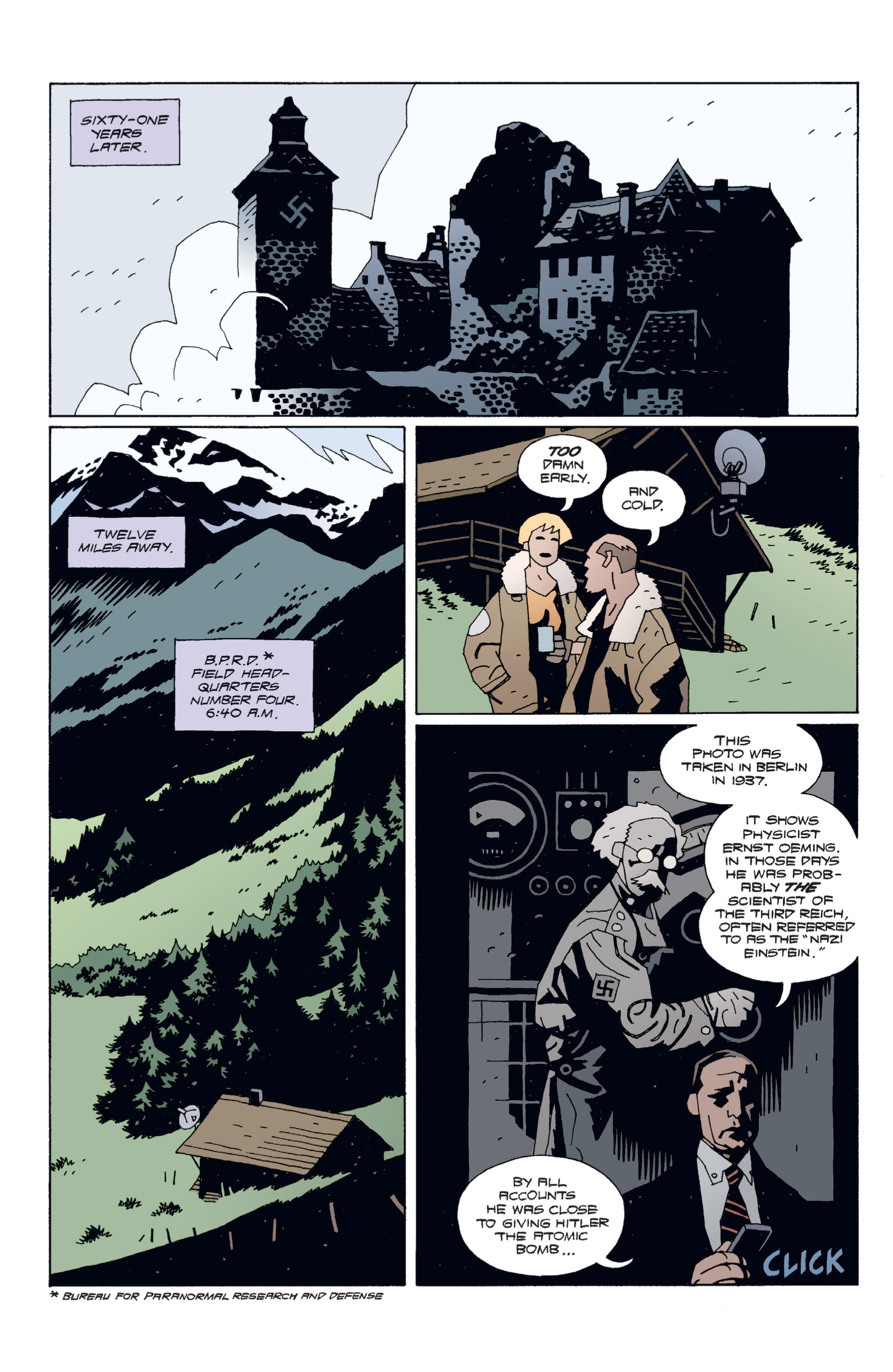 Read online Hellboy comic -  Issue #5 - 17