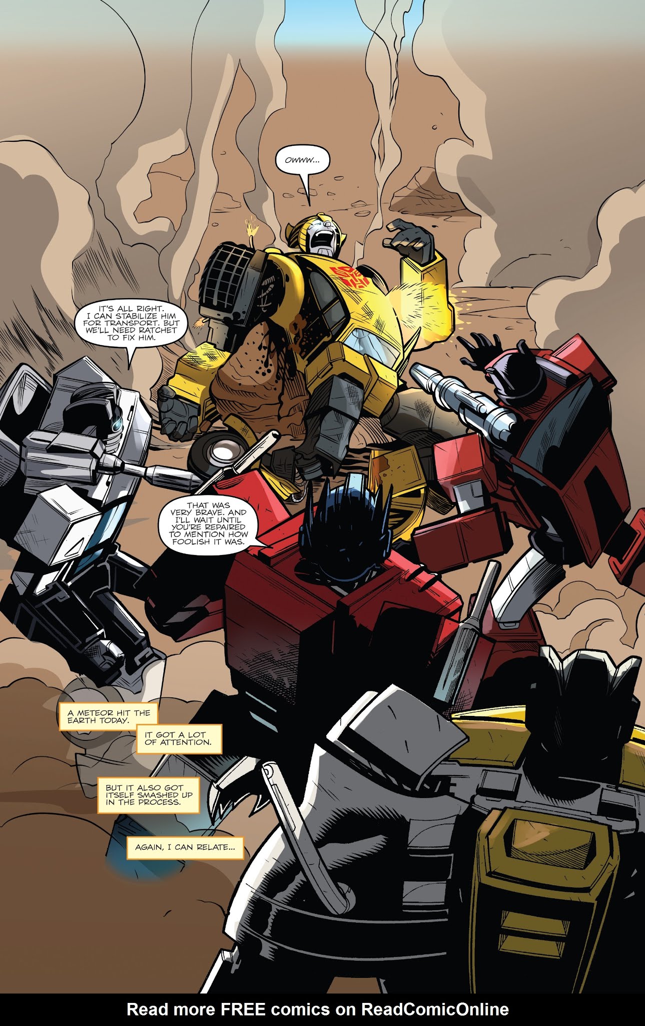 Read online Transformers: Bumblebee-Go For the Gold comic -  Issue # Full - 20