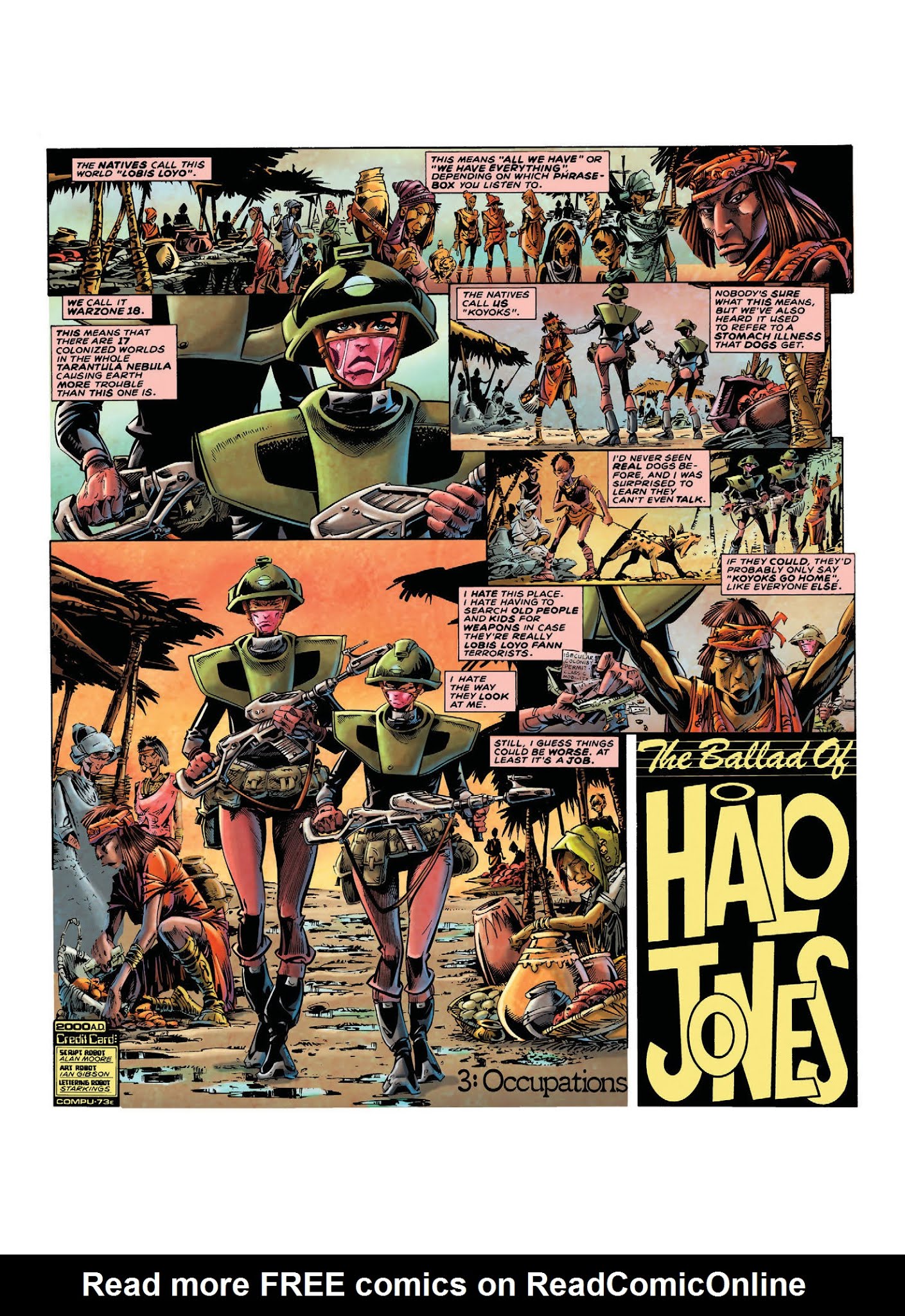 Read online The Ballad of Halo Jones (2018) comic -  Issue # TPB 3 - 20