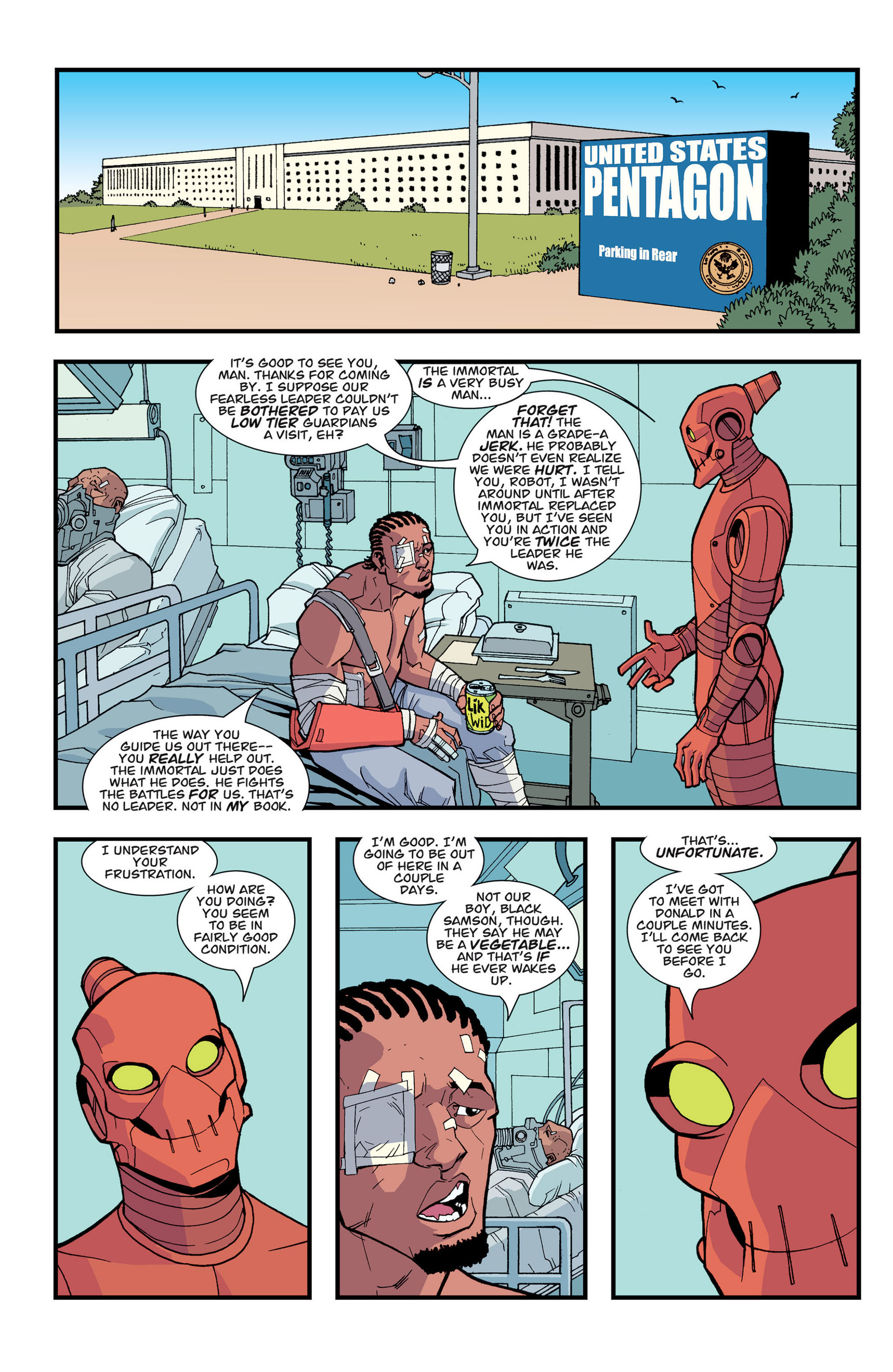 Read online Invincible comic -  Issue # _TPB 5 - The Facts of Life - 33