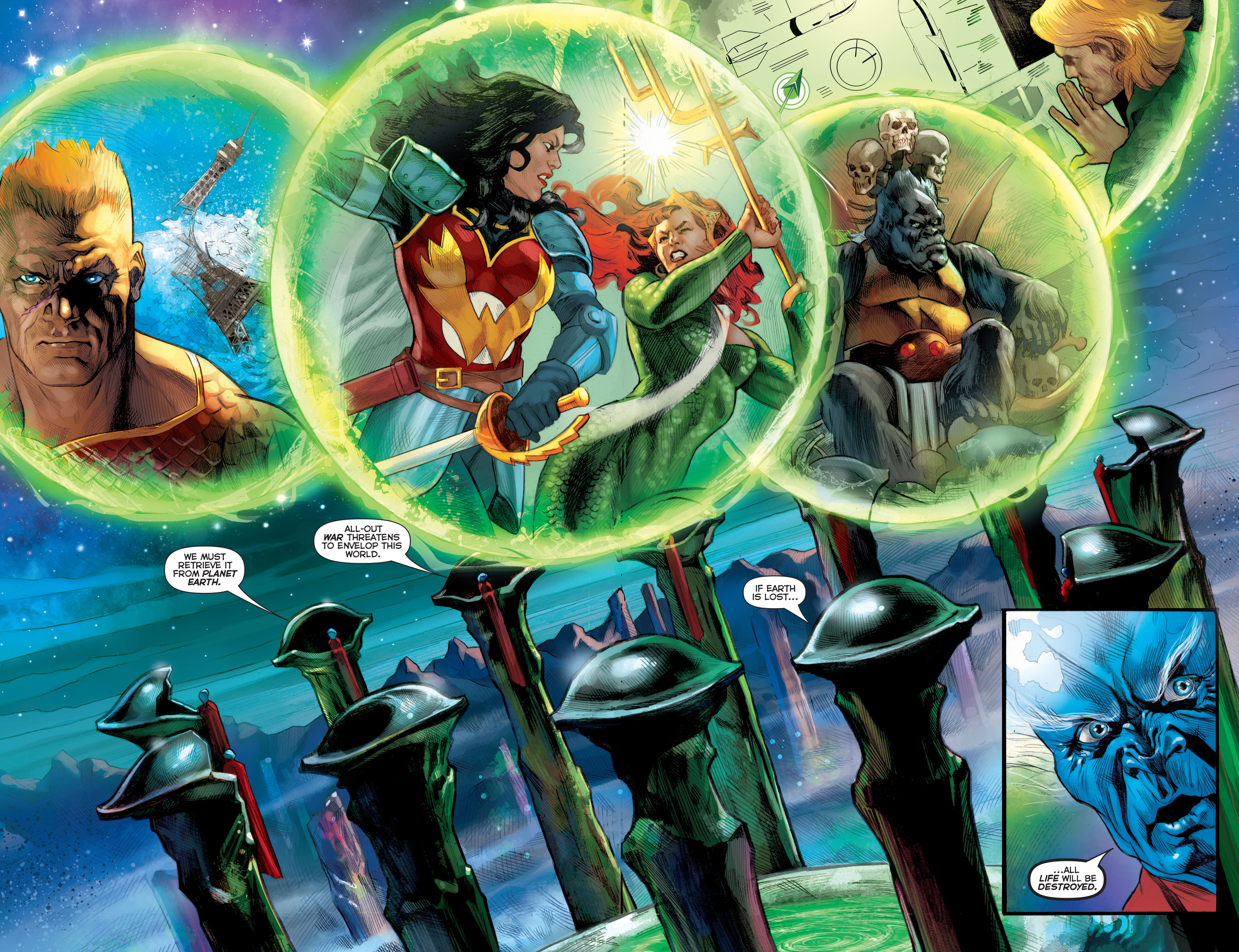 Read online Flashpoint: Abin Sur - The Green Lantern comic -  Issue #1 - 11