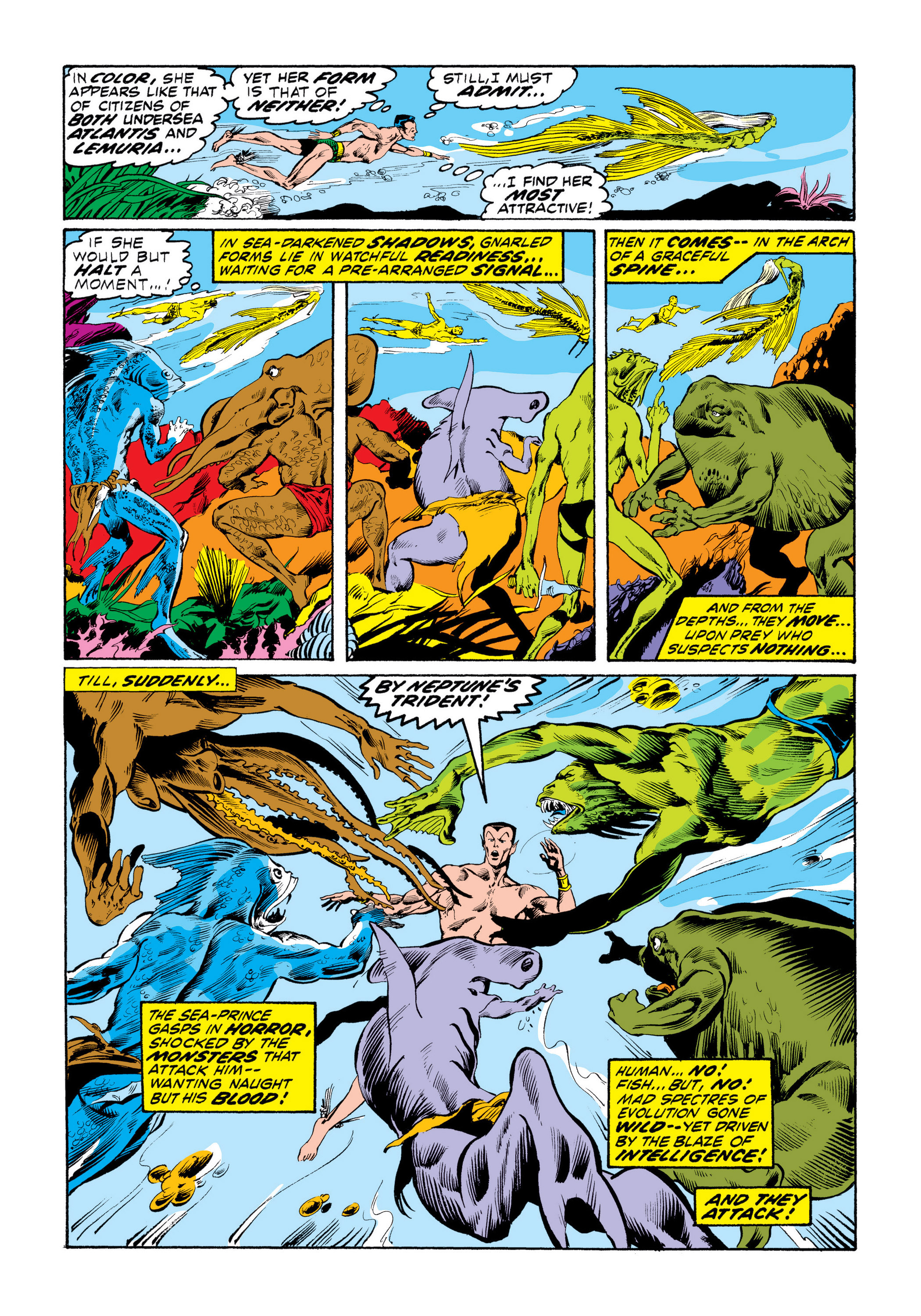 Read online Marvel Masterworks: The Sub-Mariner comic -  Issue # TPB 7 (Part 1) - 96