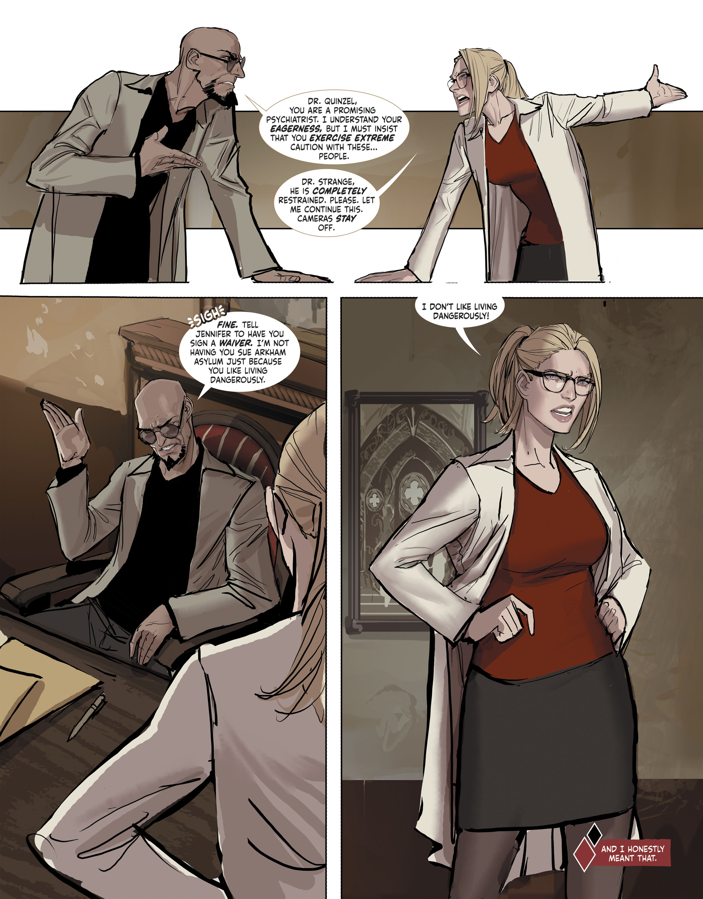 Read online Harleen comic -  Issue #3 - 8