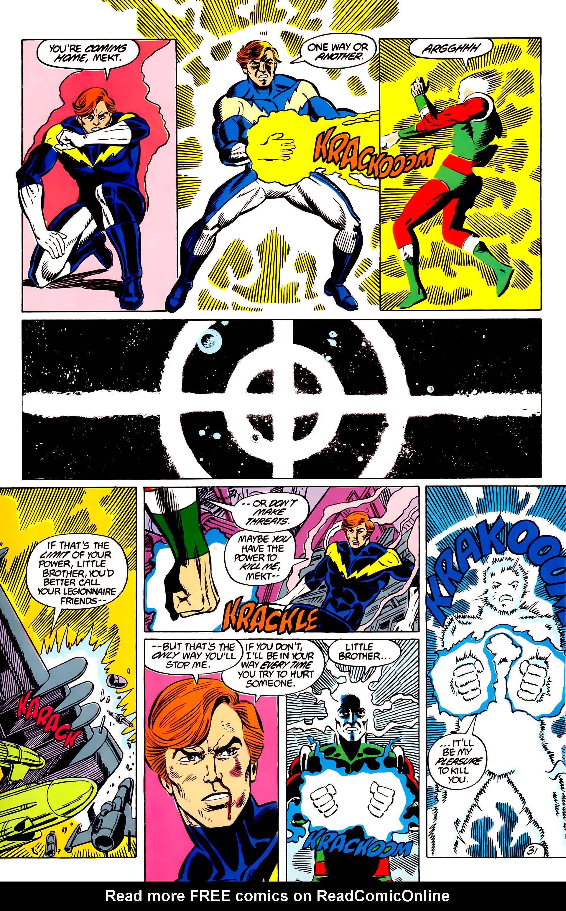 Read online Legion of Super-Heroes (1984) comic -  Issue #45 - 32