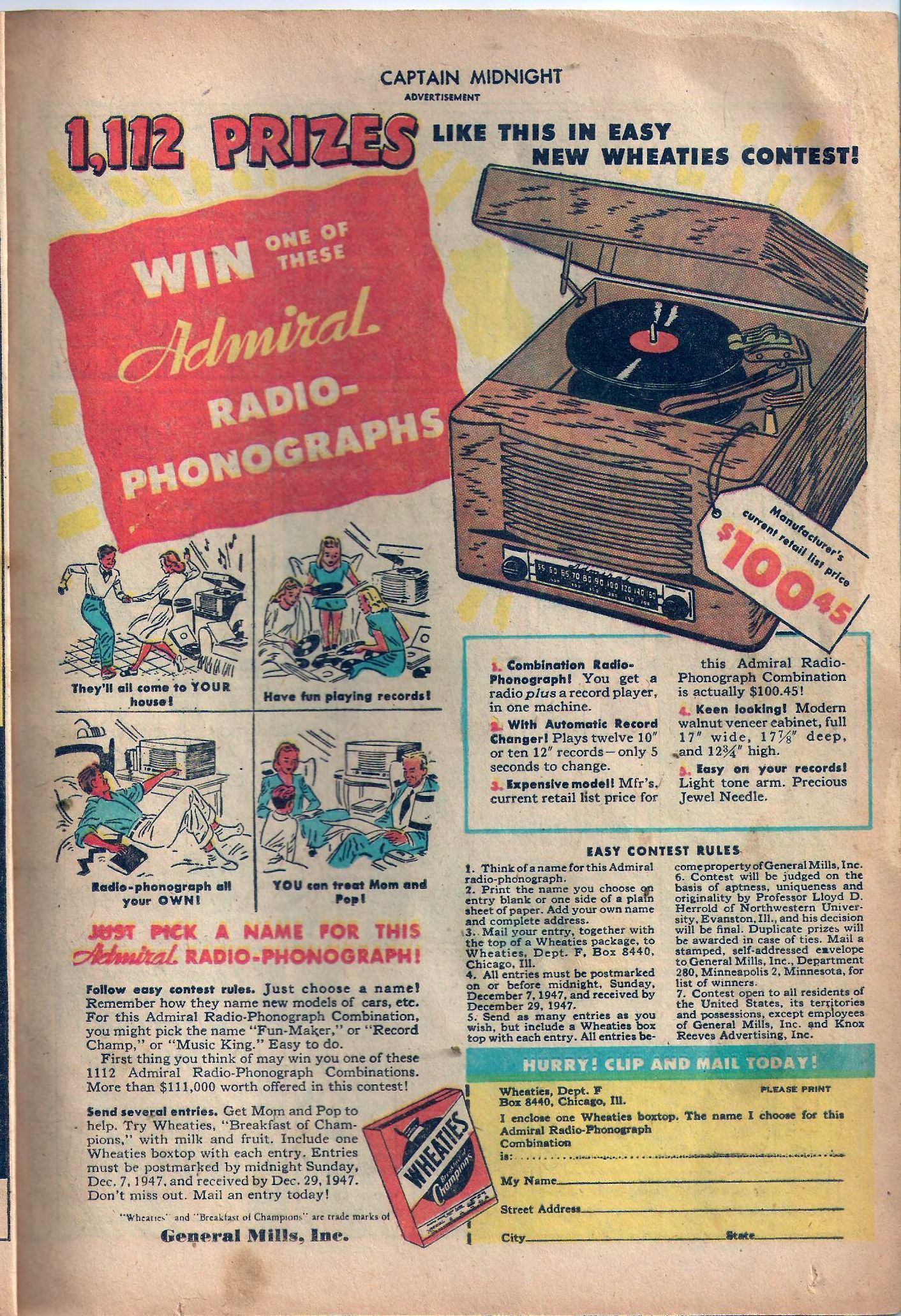 Read online Captain Midnight (1942) comic -  Issue #59 - 12