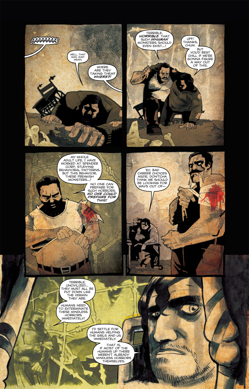 Read online Zombies vs Robots: Undercity comic -  Issue #3 - 14