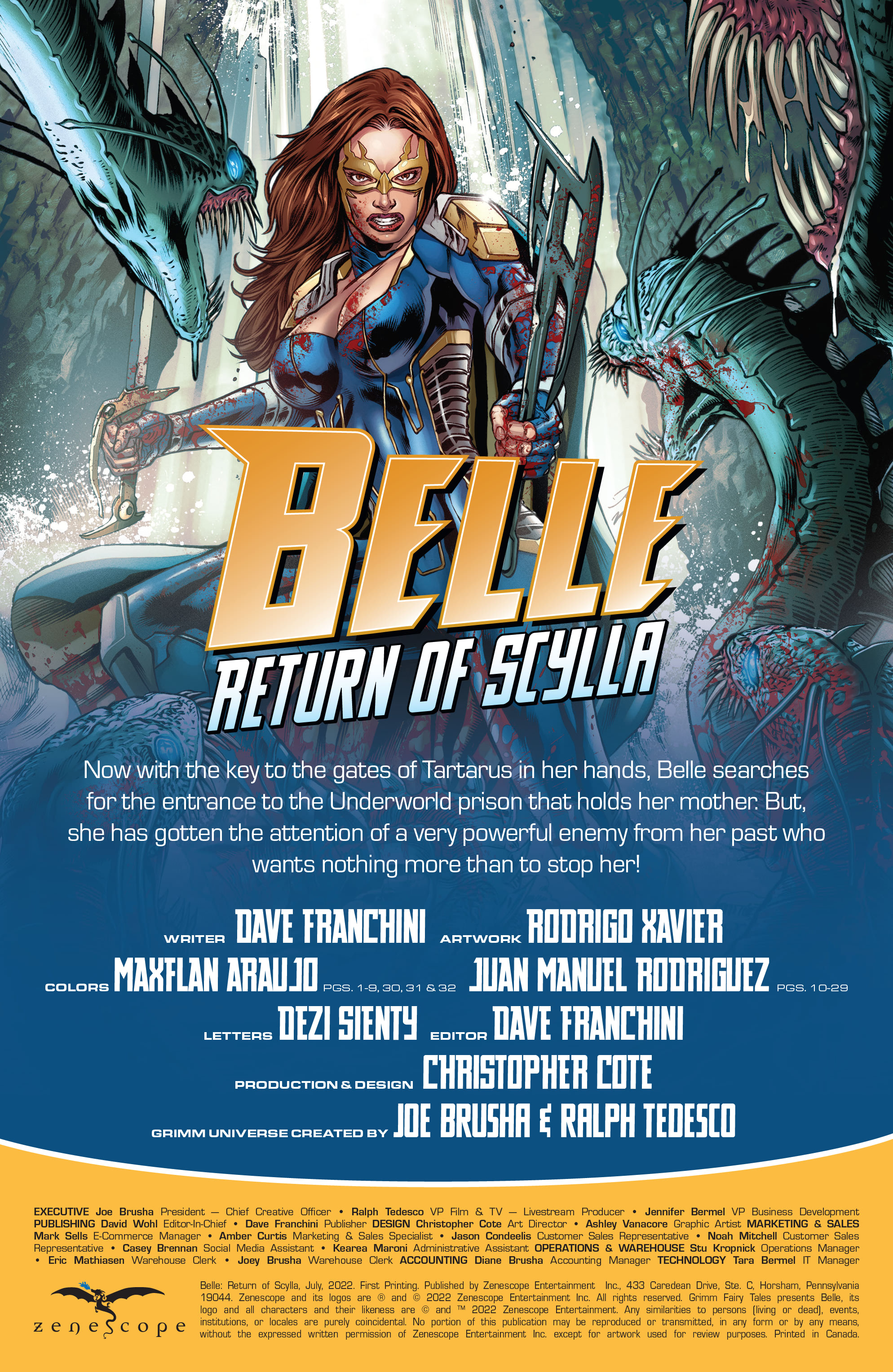 Read online Belle: Return of Scylla comic -  Issue # Full - 2