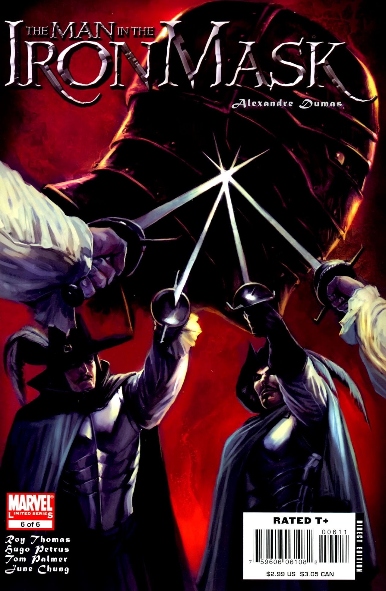 Read online The Man in the Iron Mask comic -  Issue #6 - 1