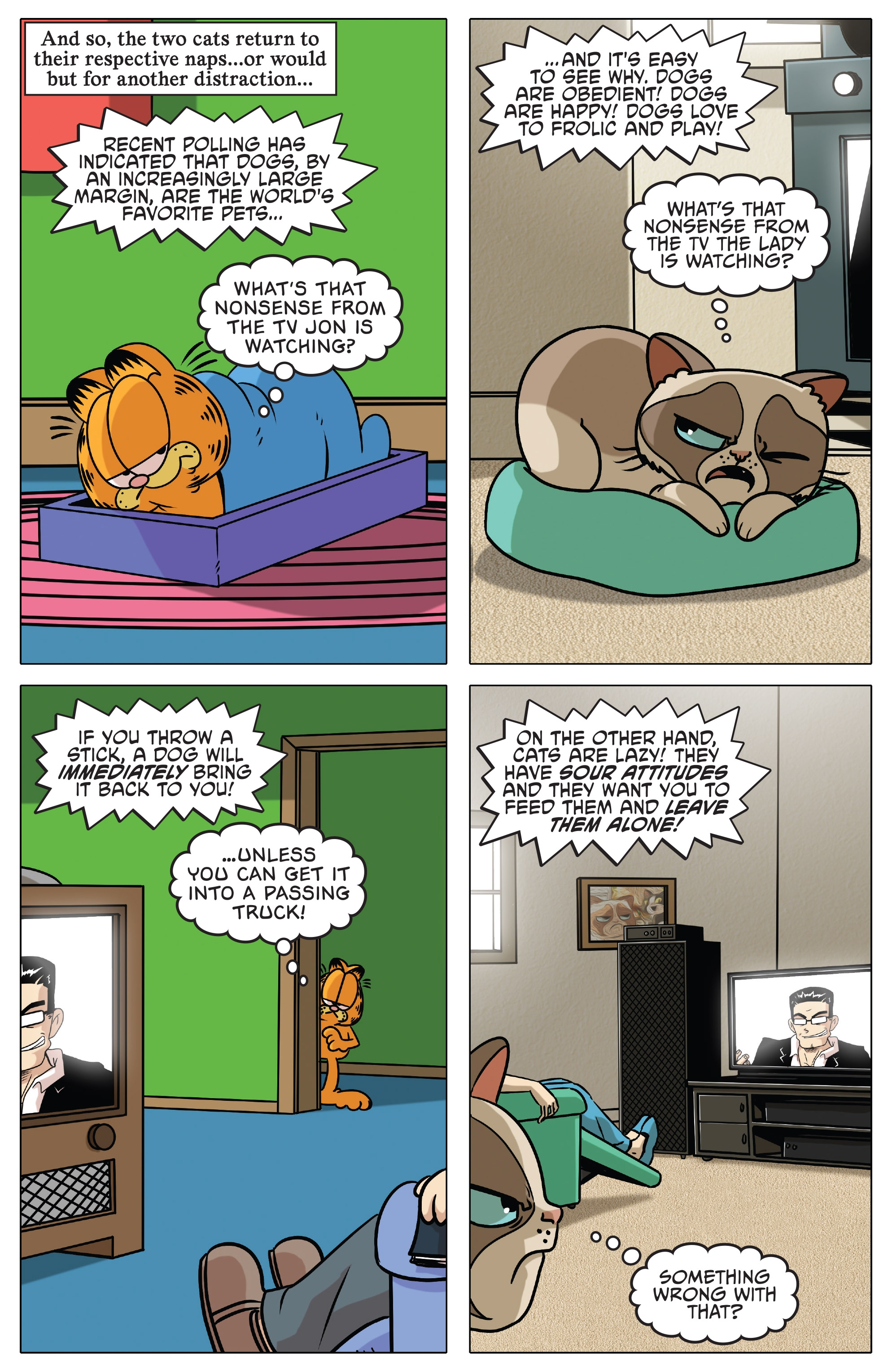 Read online Grumpy Cat/Garfield comic -  Issue #1 - 6