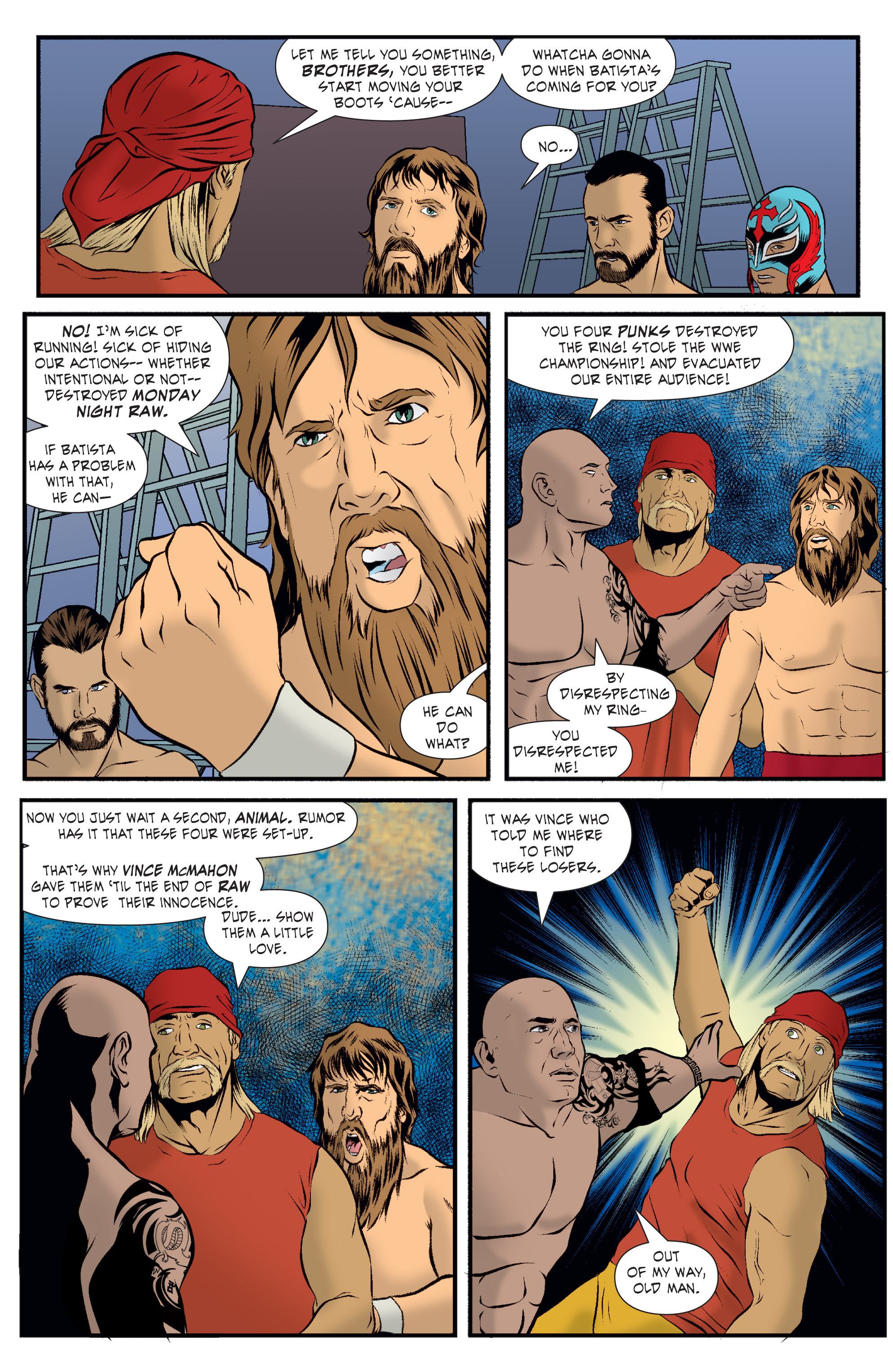 Read online WWE Superstars comic -  Issue #8 - 4