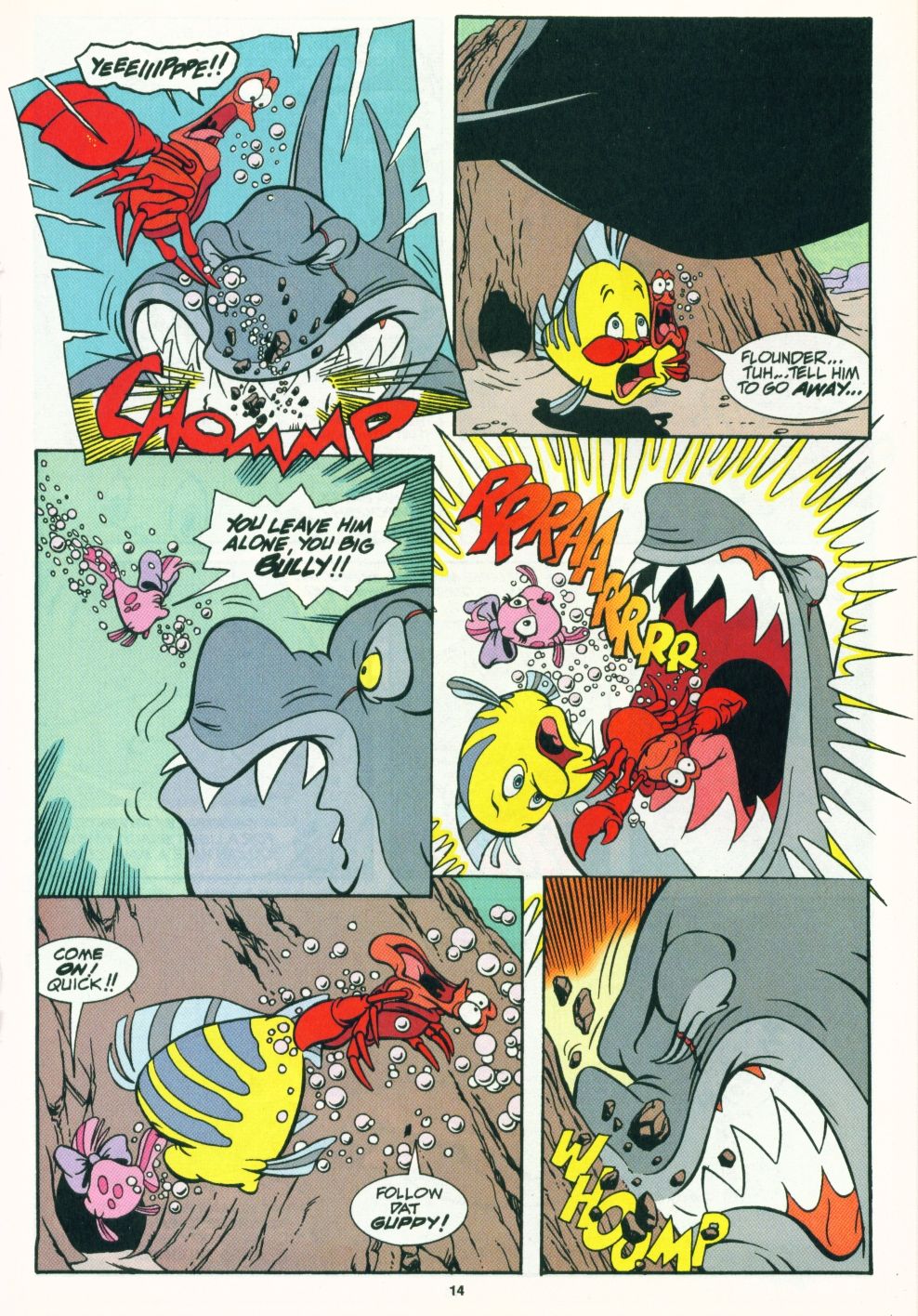 Read online Disney's The Little Mermaid Limited Series comic -  Issue #3 - 15