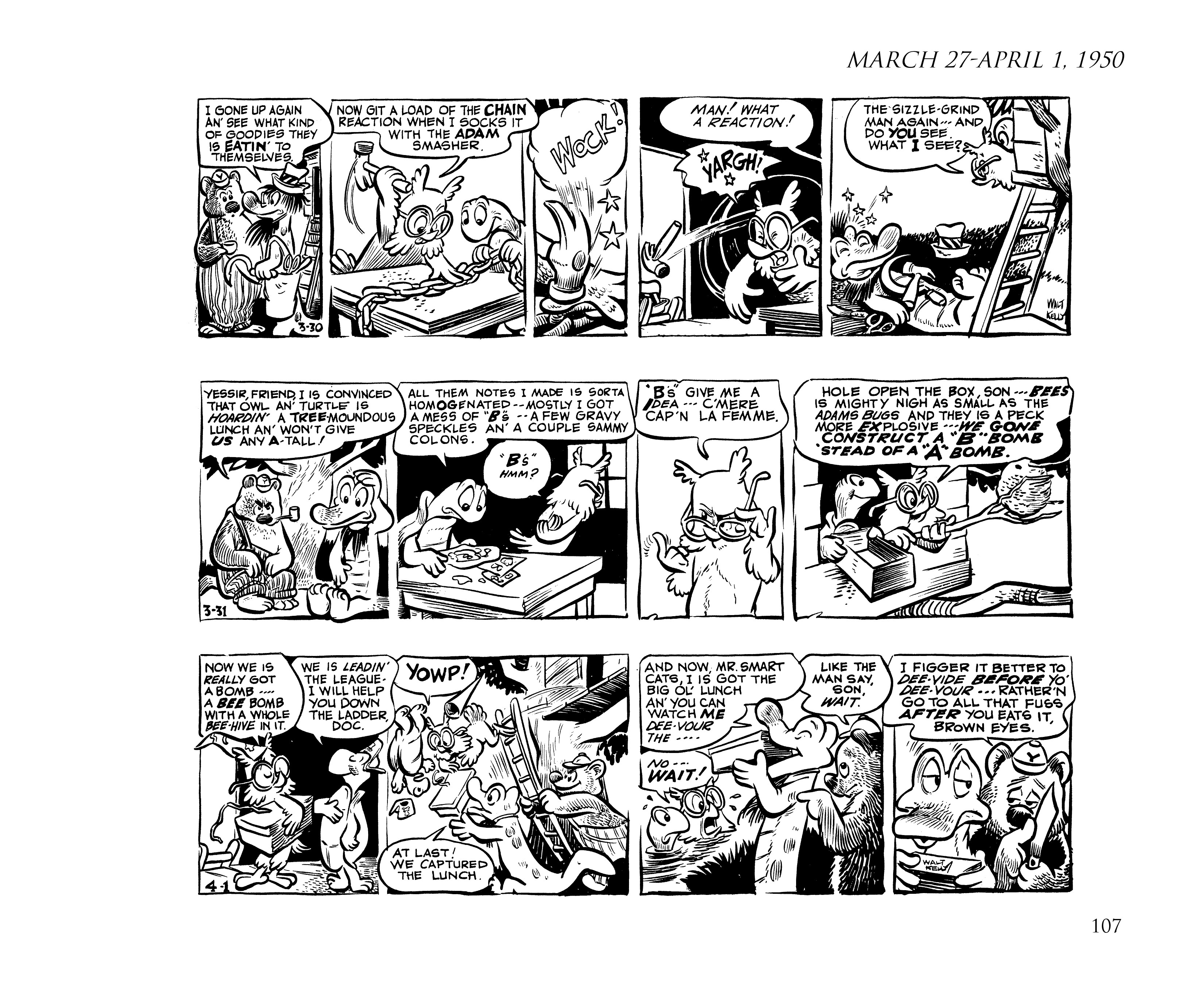 Read online Pogo by Walt Kelly: The Complete Syndicated Comic Strips comic -  Issue # TPB 1 (Part 2) - 25