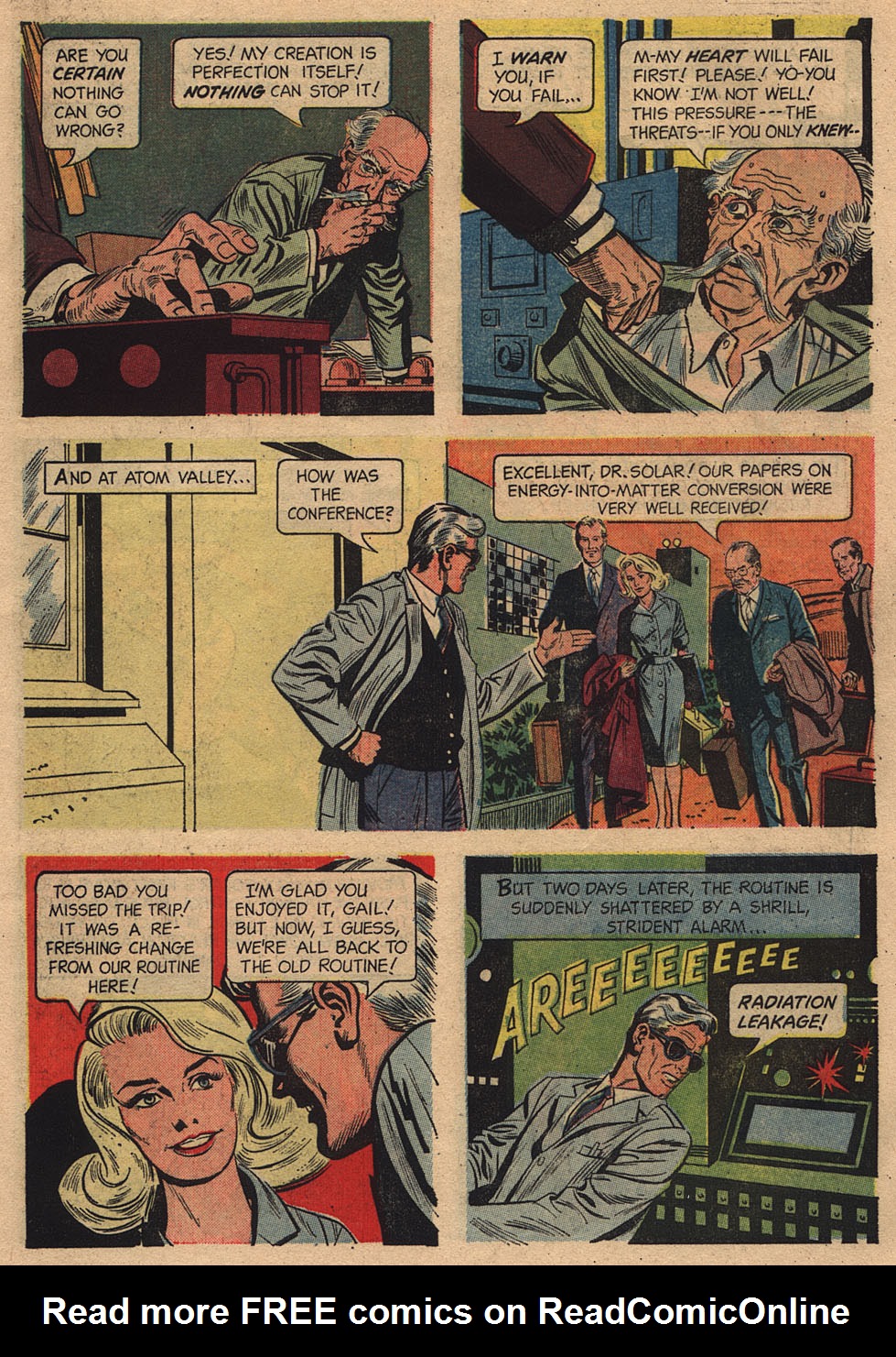 Read online Doctor Solar, Man of the Atom (1962) comic -  Issue #6 - 7