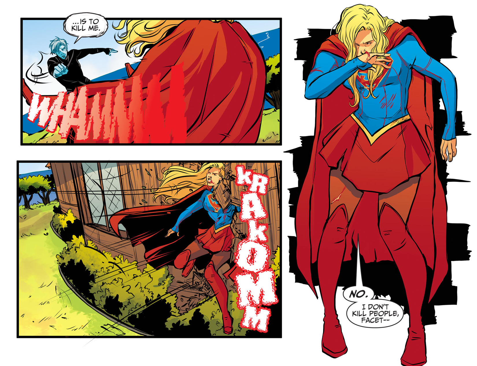 Read online Adventures of Supergirl comic -  Issue #13 - 10