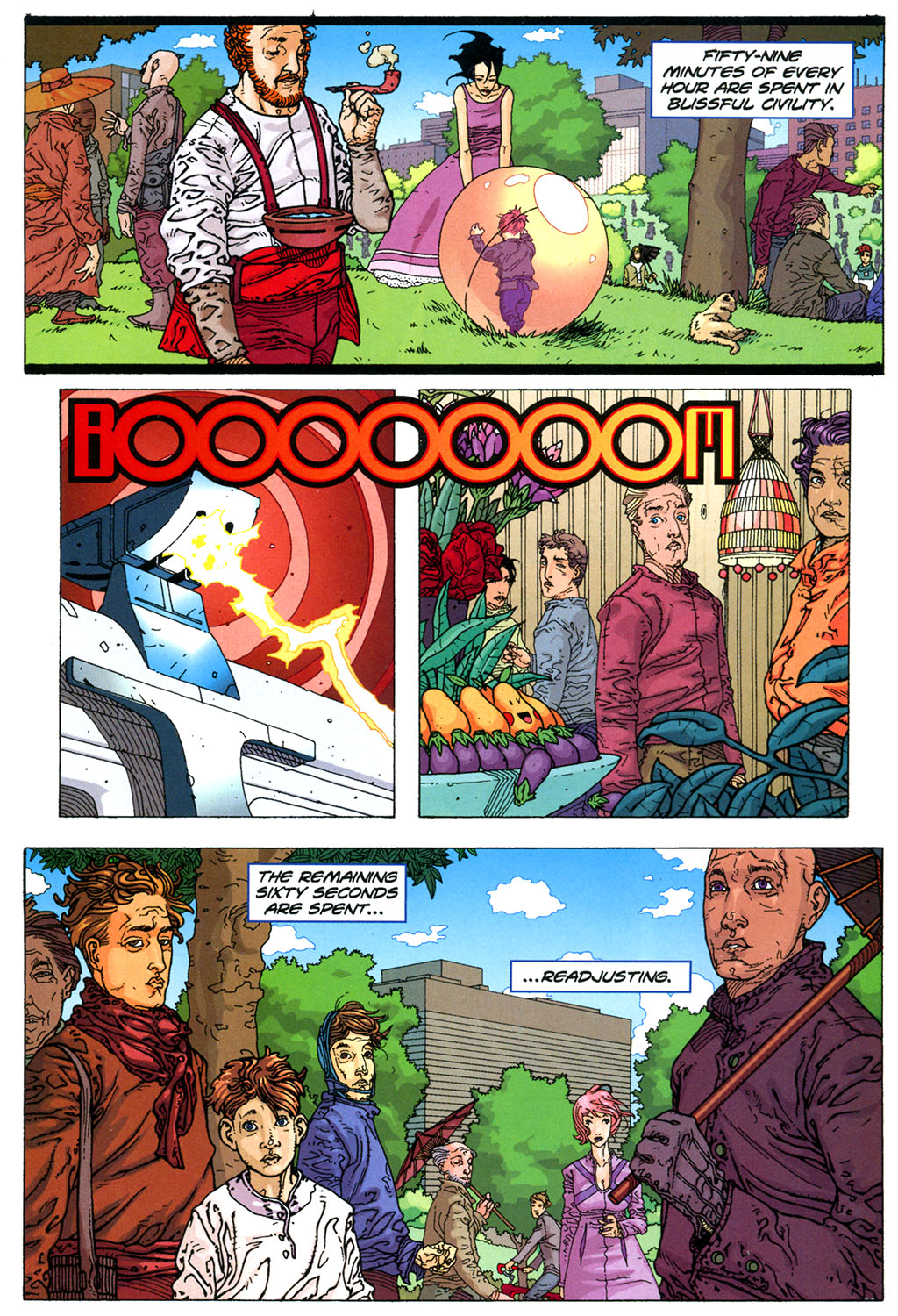 Read online Aeon Flux comic -  Issue #1 - 4