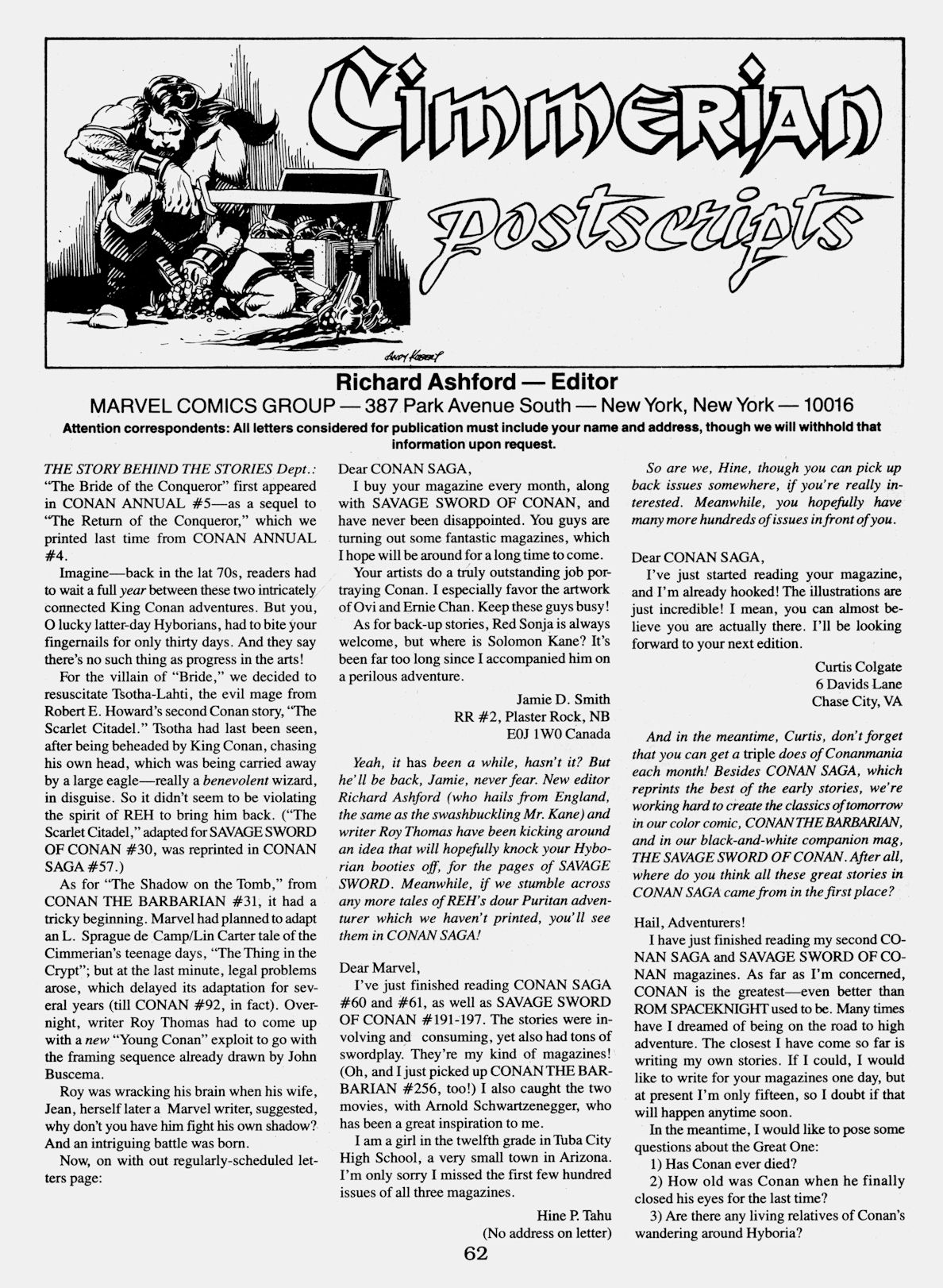 Read online Conan Saga comic -  Issue #68 - 61