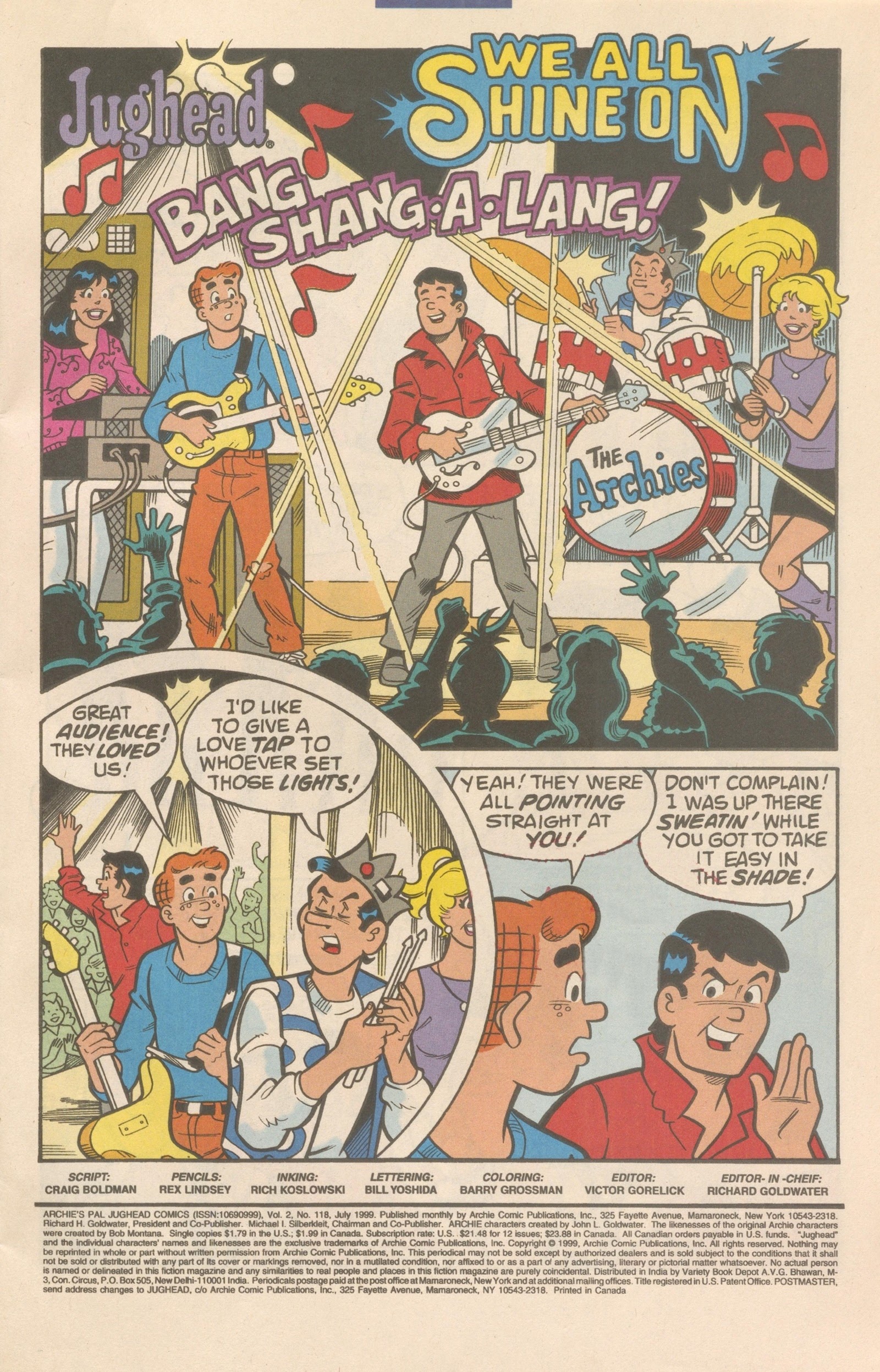 Read online Archie's Pal Jughead Comics comic -  Issue #118 - 3