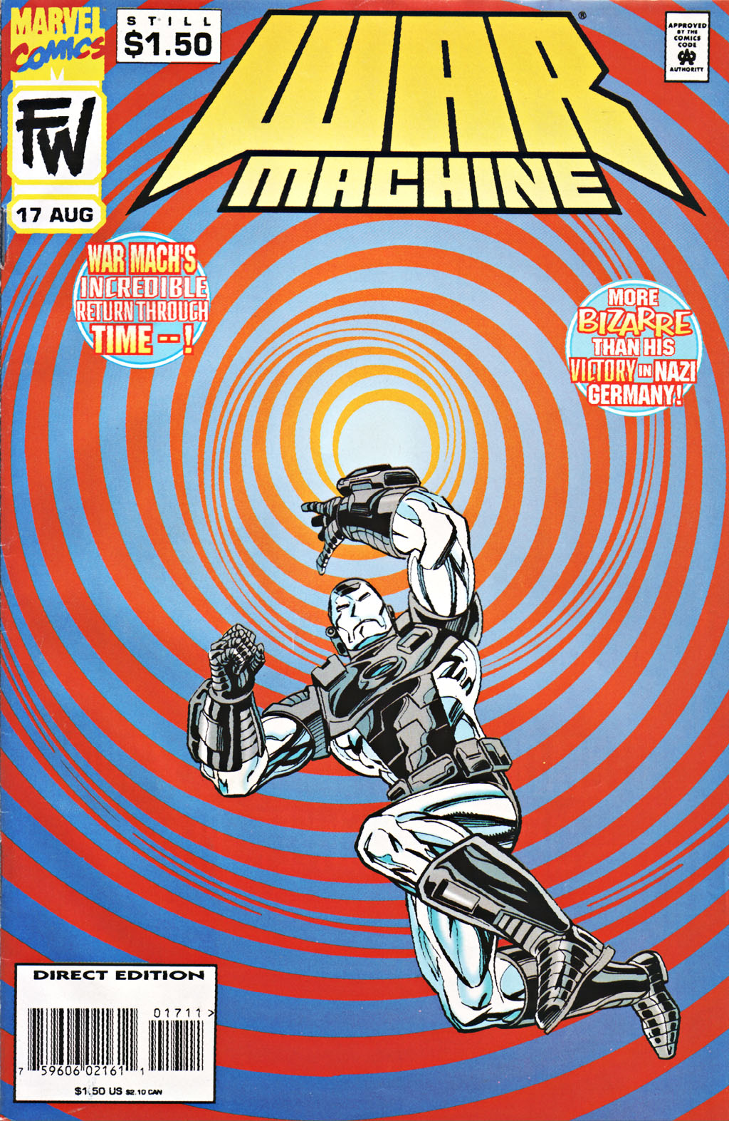 Read online War Machine (1994) comic -  Issue #17 - 1