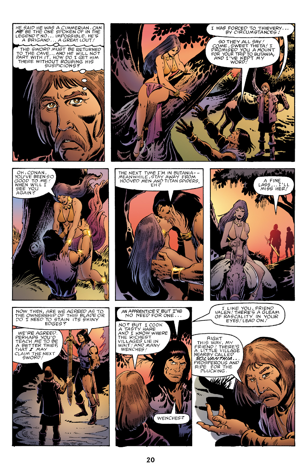 Read online The Chronicles of Conan comic -  Issue # TPB 19 (Part 1) - 21