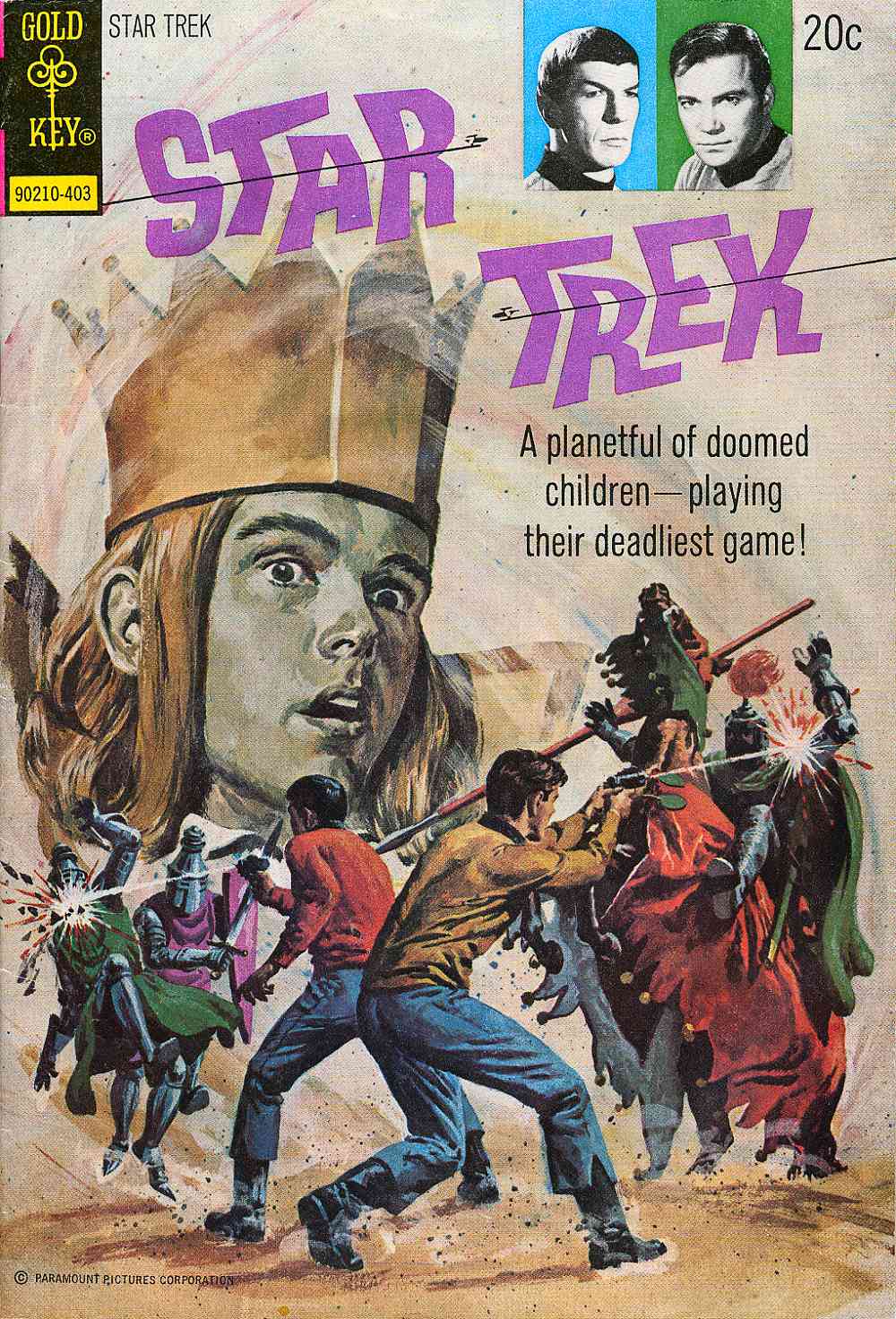 Read online Star Trek (1967) comic -  Issue #23 - 1