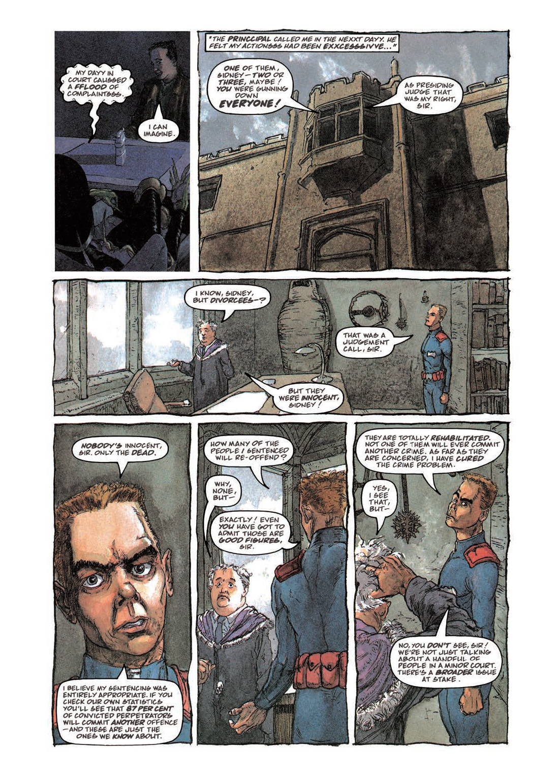 Read online Judge Death comic -  Issue # TPB Young Death - Boyhood of a Superfiend - 50