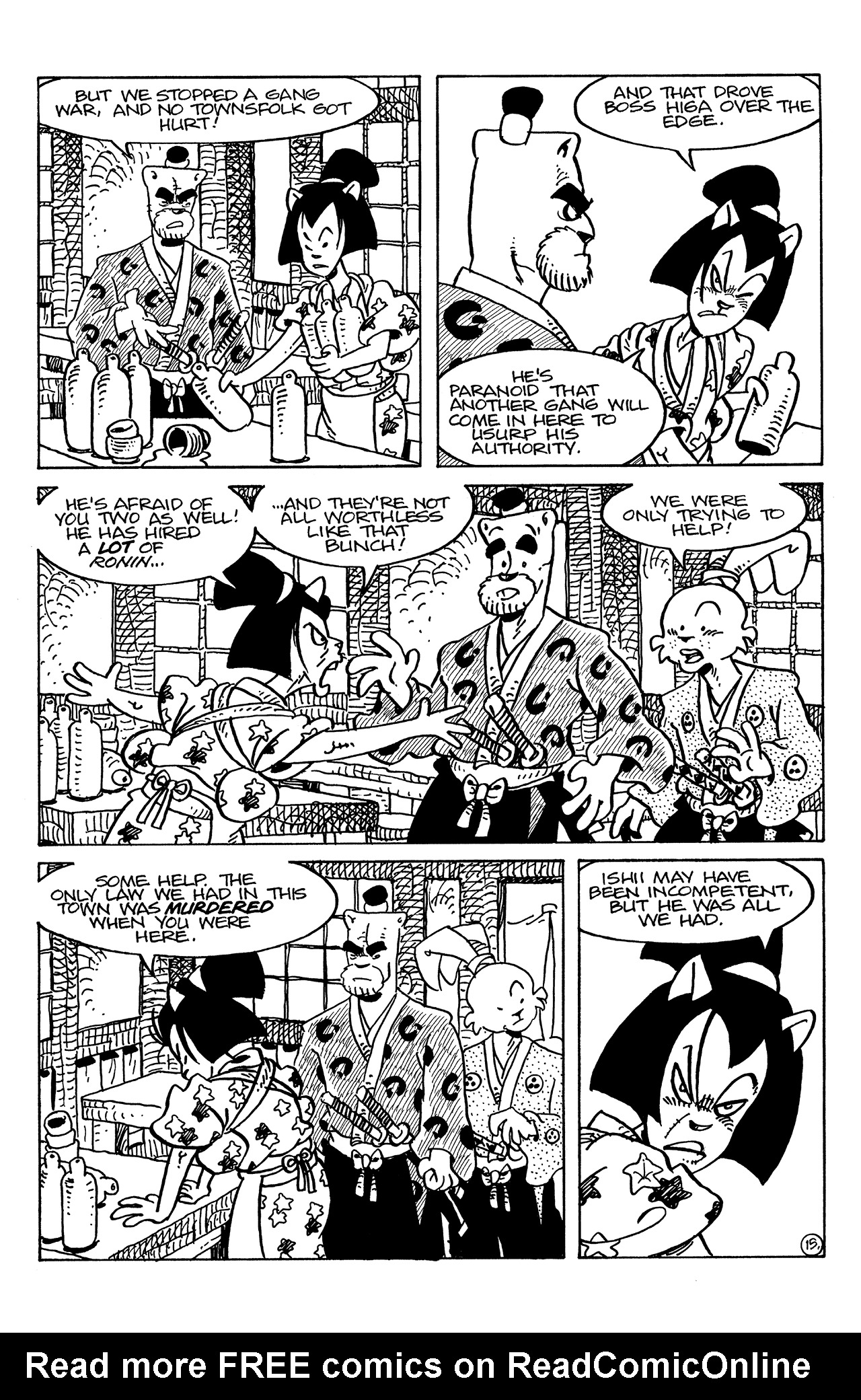 Read online Usagi Yojimbo (1996) comic -  Issue #130 - 17