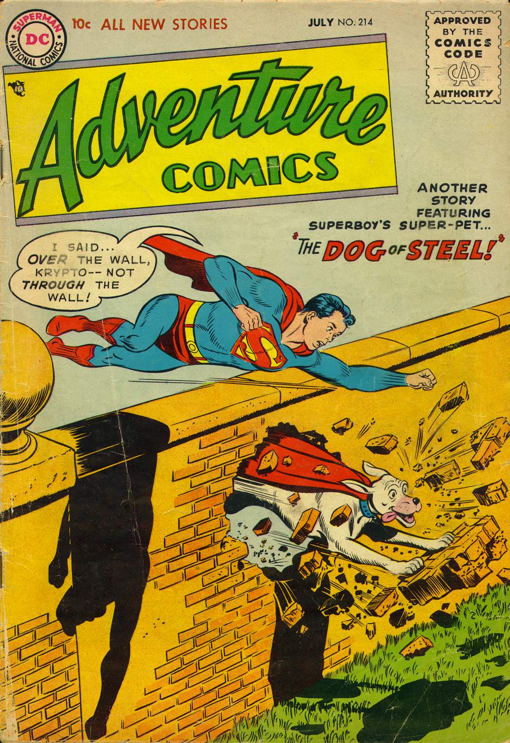 Read online Adventure Comics (1938) comic -  Issue #214 - 1