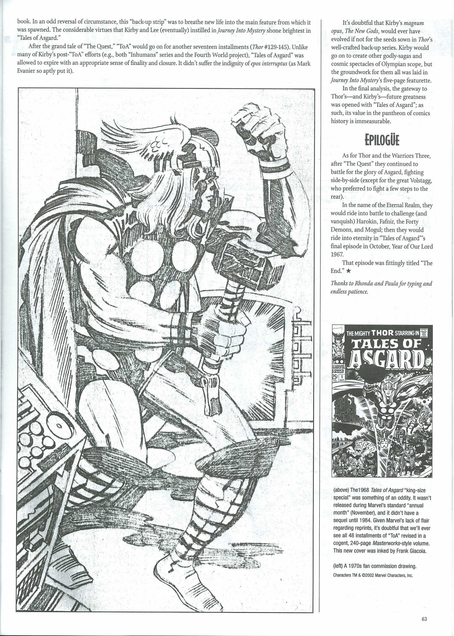 Read online The Jack Kirby Collector comic -  Issue #36 - 65