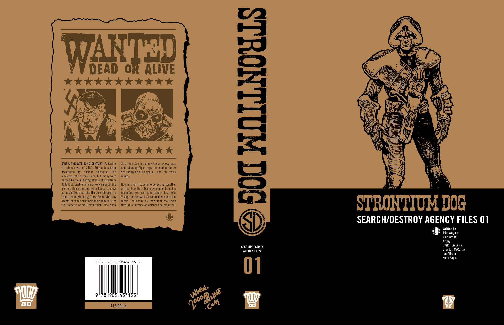 Read online Strontium Dog: Search/Destroy Agency Files comic -  Issue # TPB 1 (Part 1) - 1