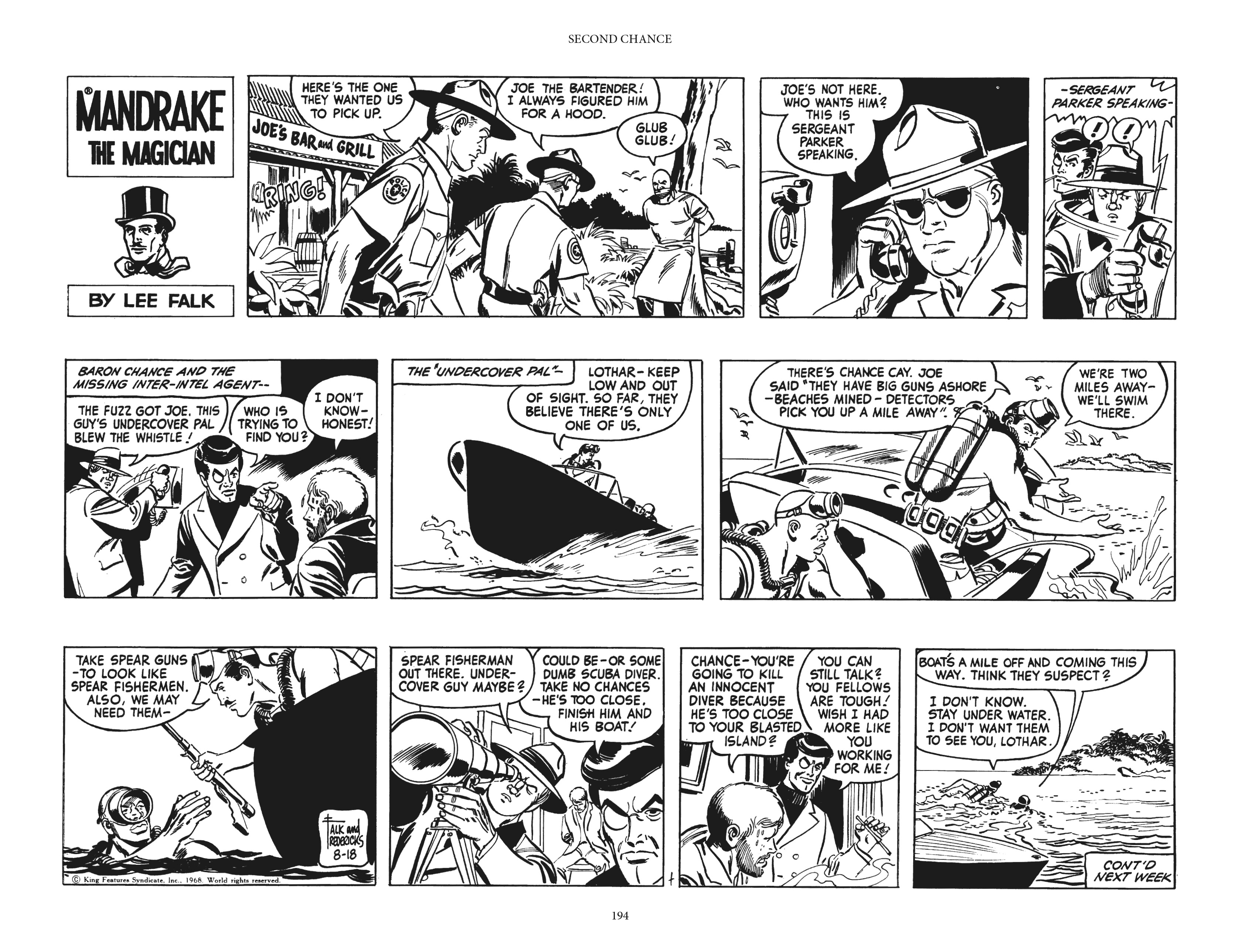 Read online Mandrake the Magician: The Fred Fredricks Sundays comic -  Issue # TPB (Part 2) - 95