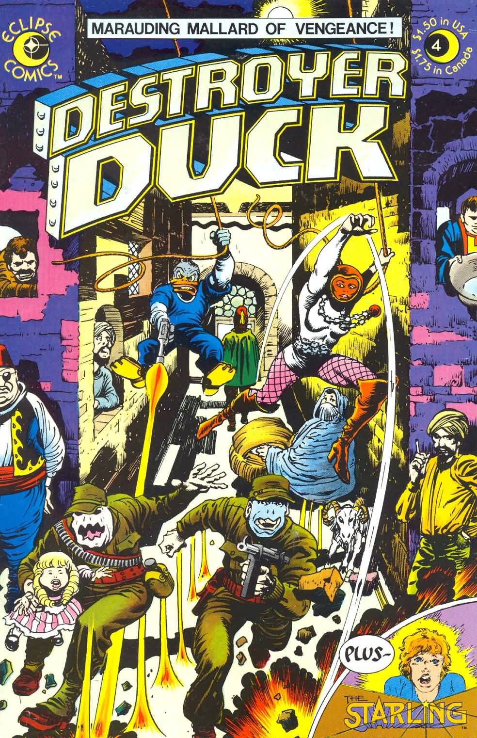 Read online Destroyer Duck comic -  Issue #4 - 1