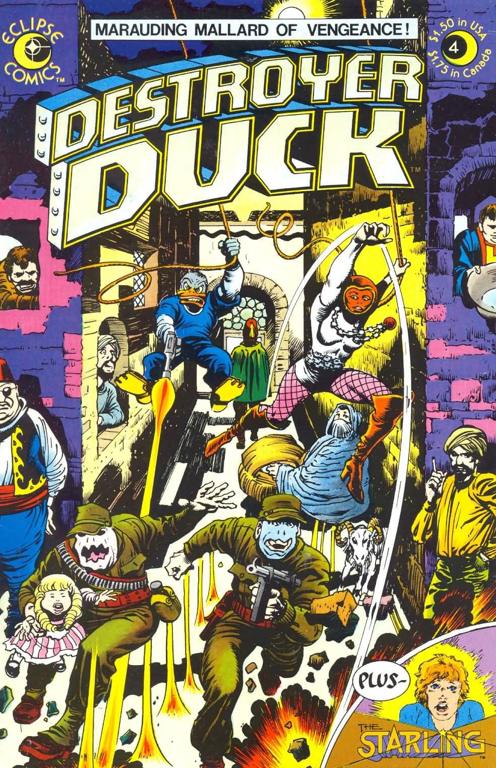 Read online Destroyer Duck comic -  Issue #4 - 1