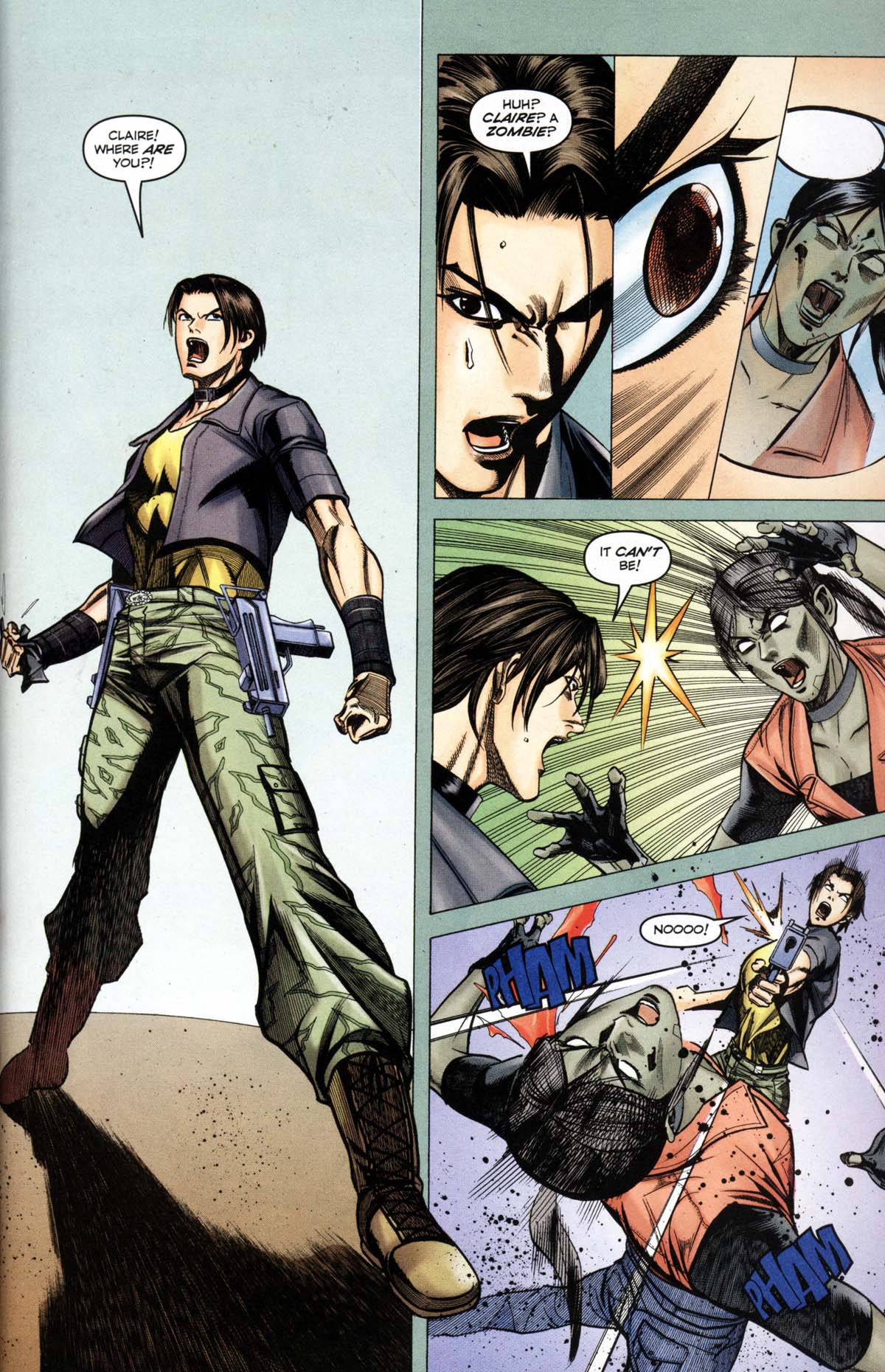 Read online Resident Evil Code: Veronica comic -  Issue #1 - 139