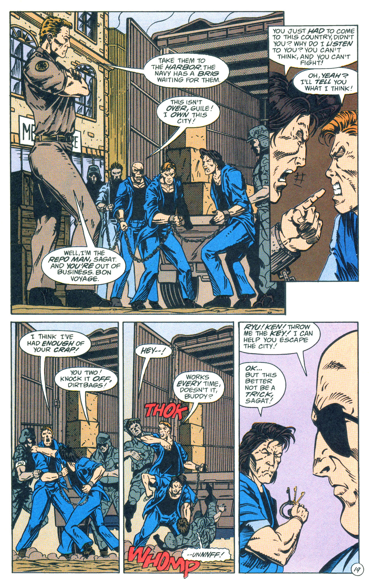 Read online Street Fighter: The Battle For Shadaloo comic -  Issue # Full - 20