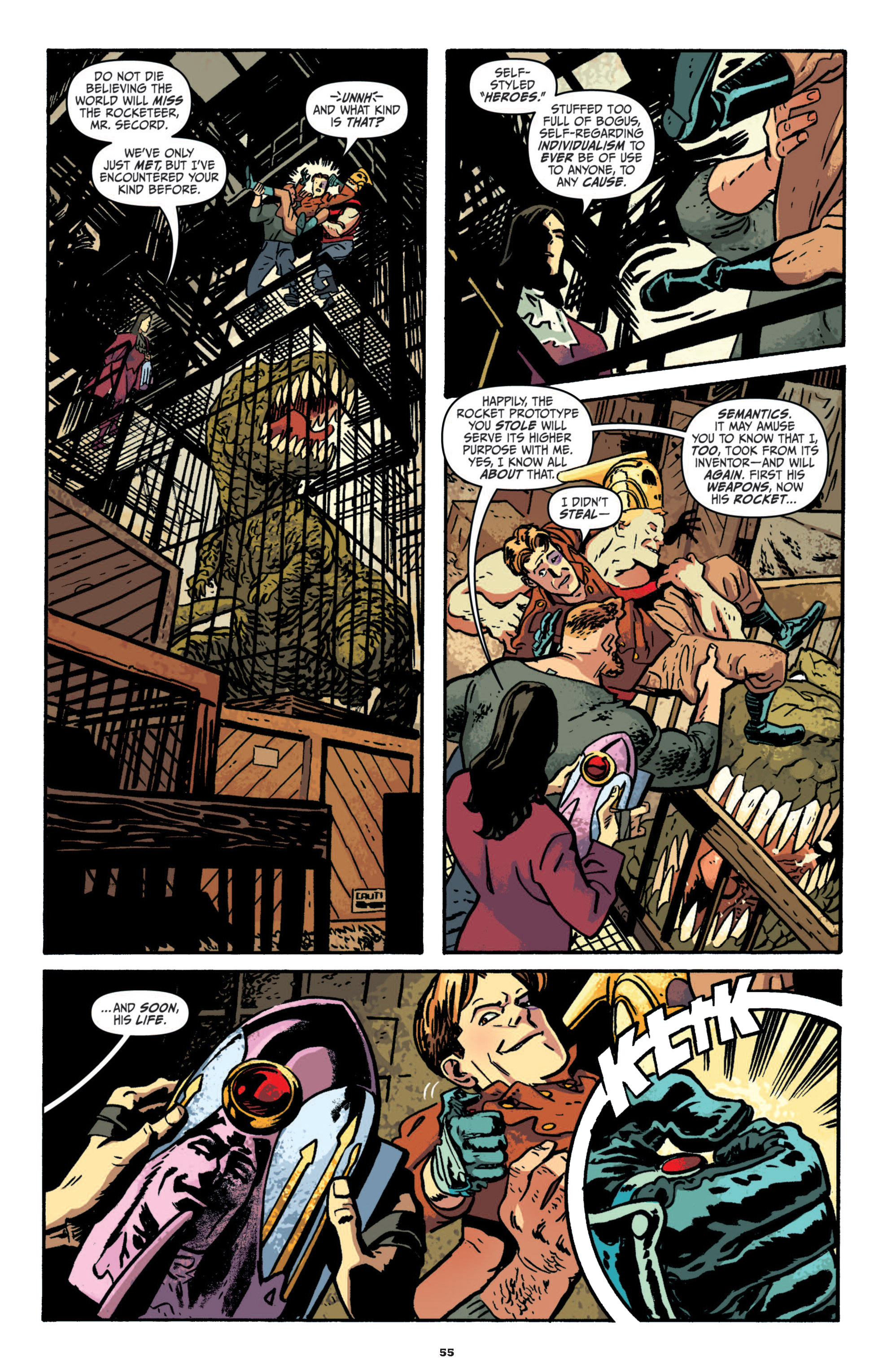 Read online The Rocketeer: Cargo of Doom comic -  Issue # TPB - 53