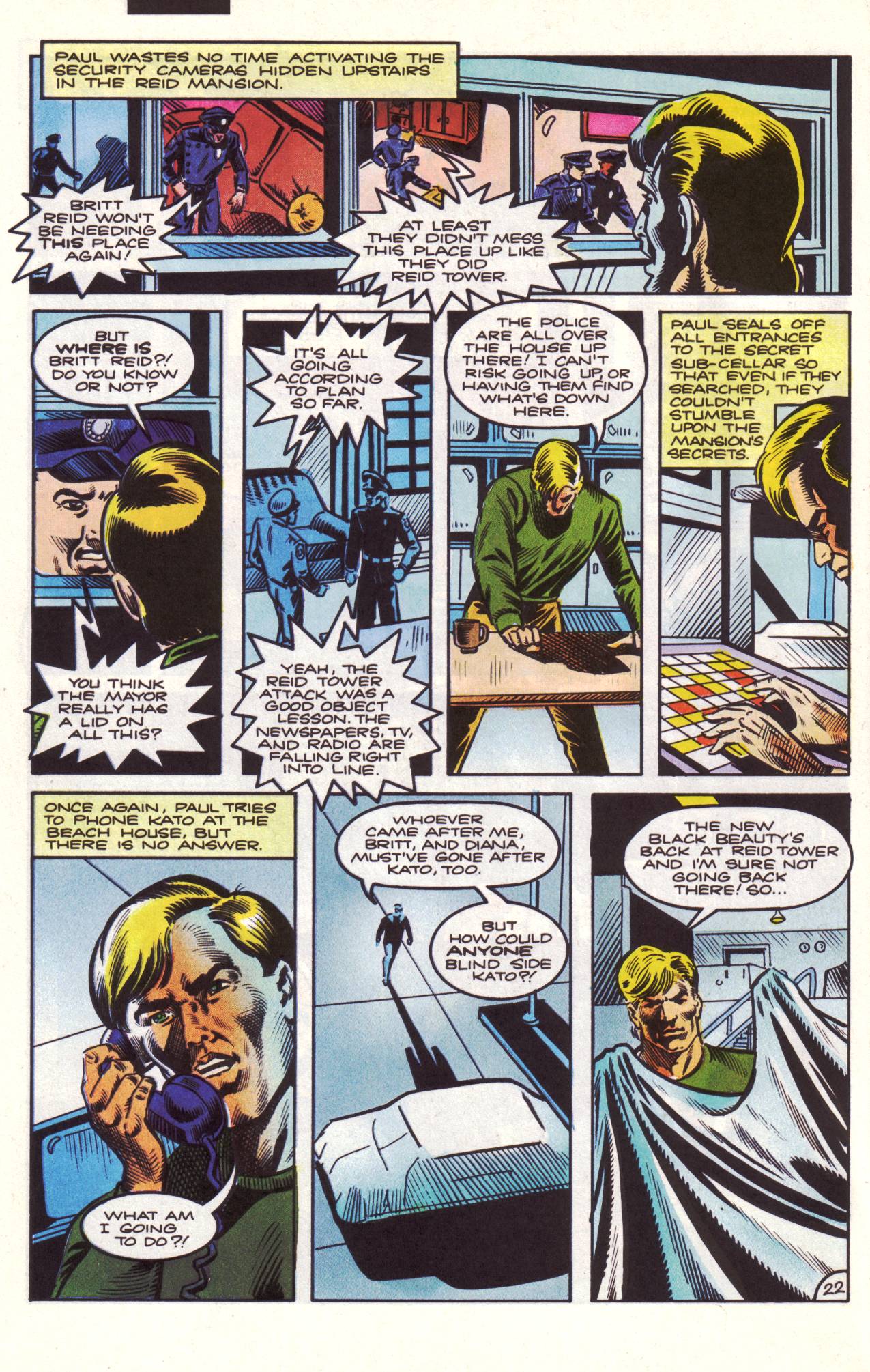 Read online The Green Hornet: Solitary Sentinel comic -  Issue #1 - 24