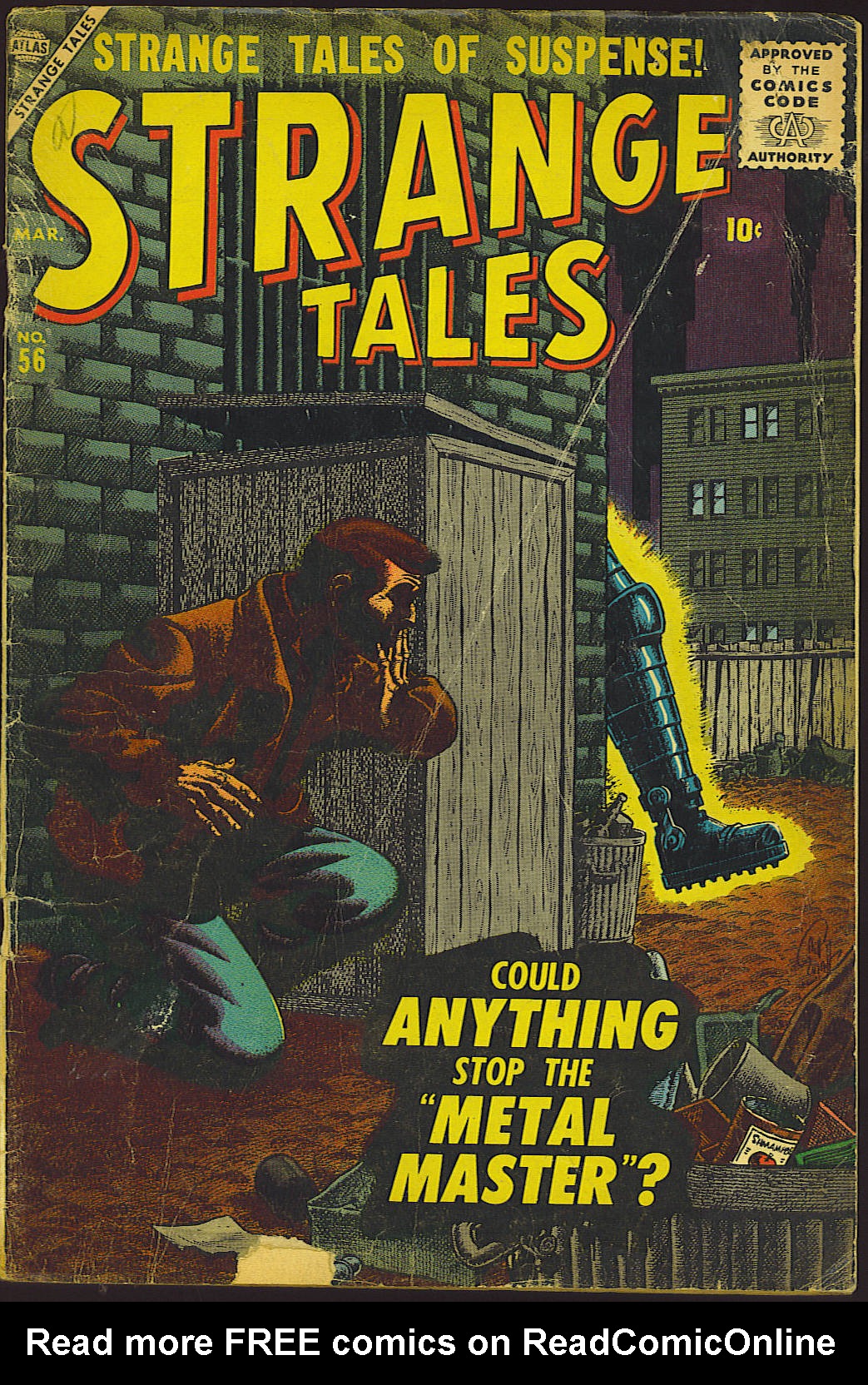 Read online Strange Tales (1951) comic -  Issue #56 - 1