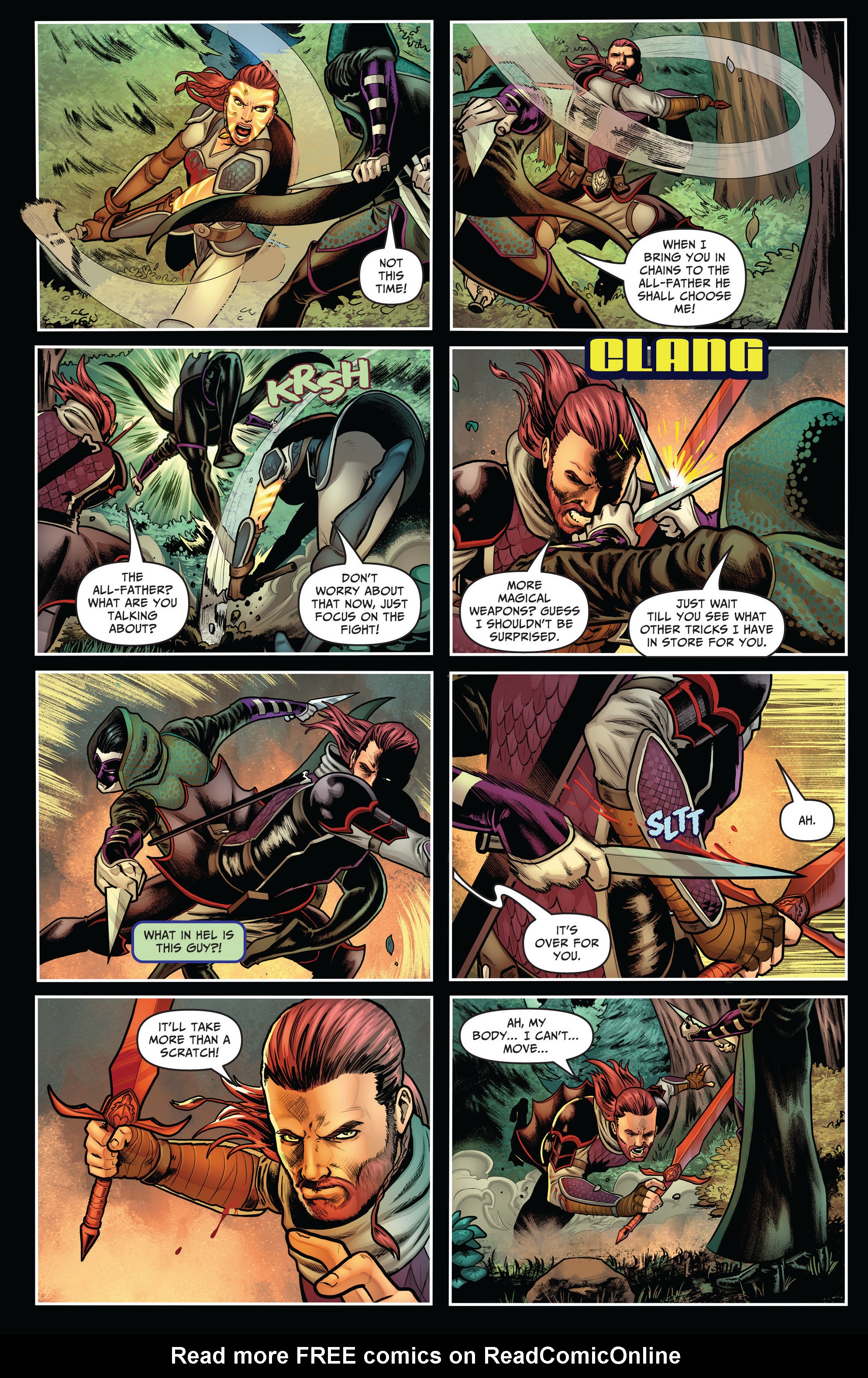 Read online Dragonsblood comic -  Issue #4 - 11