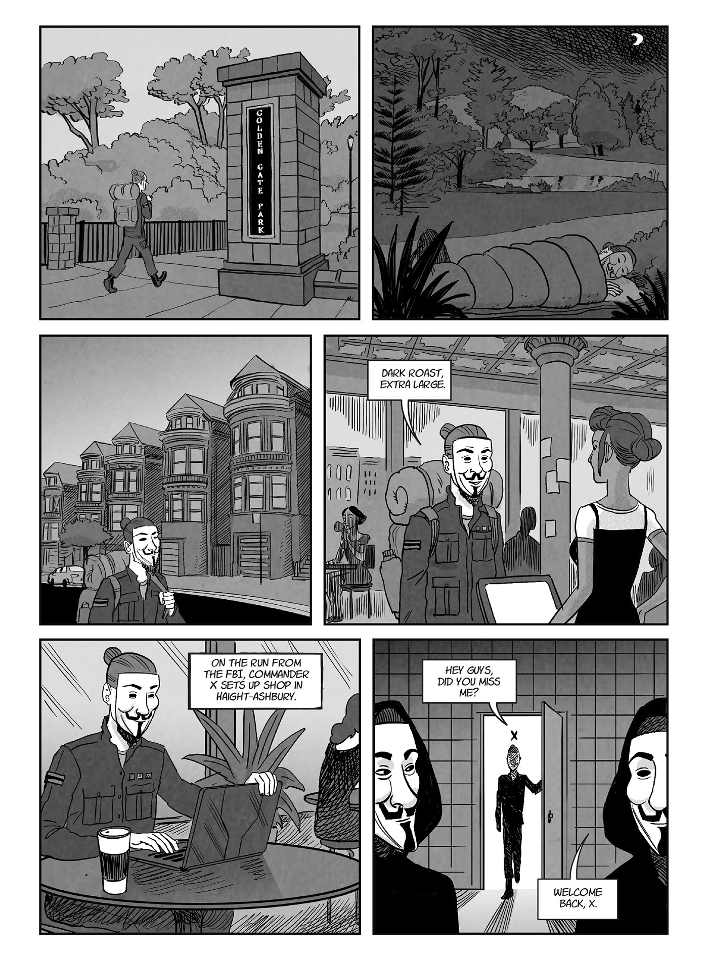 Read online A for Anonymous: How a Mysterious Hacker Collective Transformed the World comic -  Issue # TPB - 72