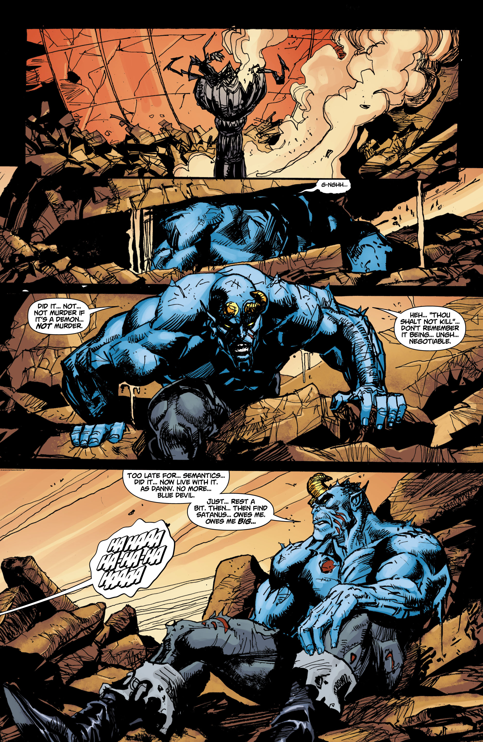 Read online Reign in Hell comic -  Issue #5 - 10