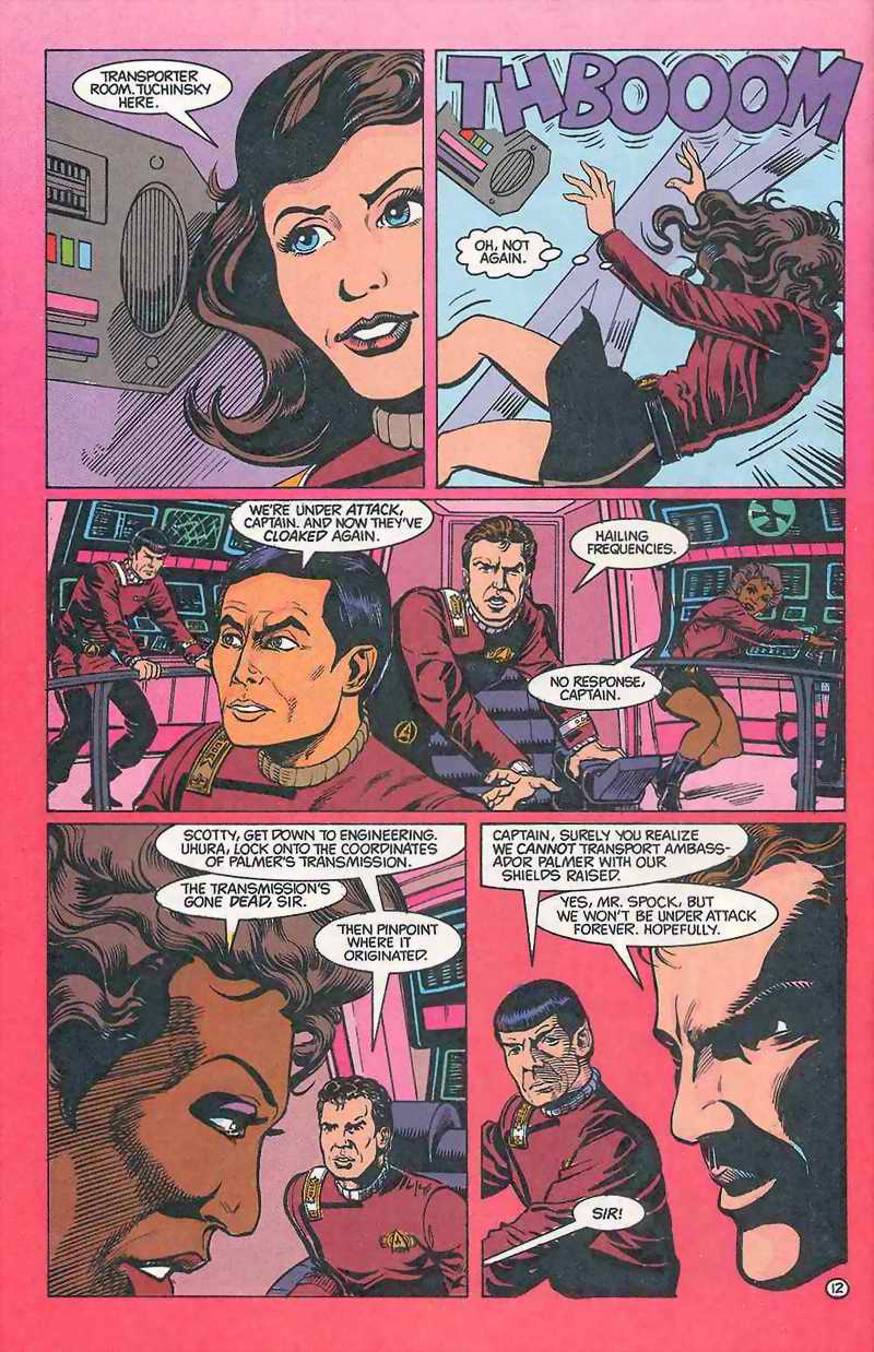 Read online Star Trek (1989) comic -  Issue #3 - 12