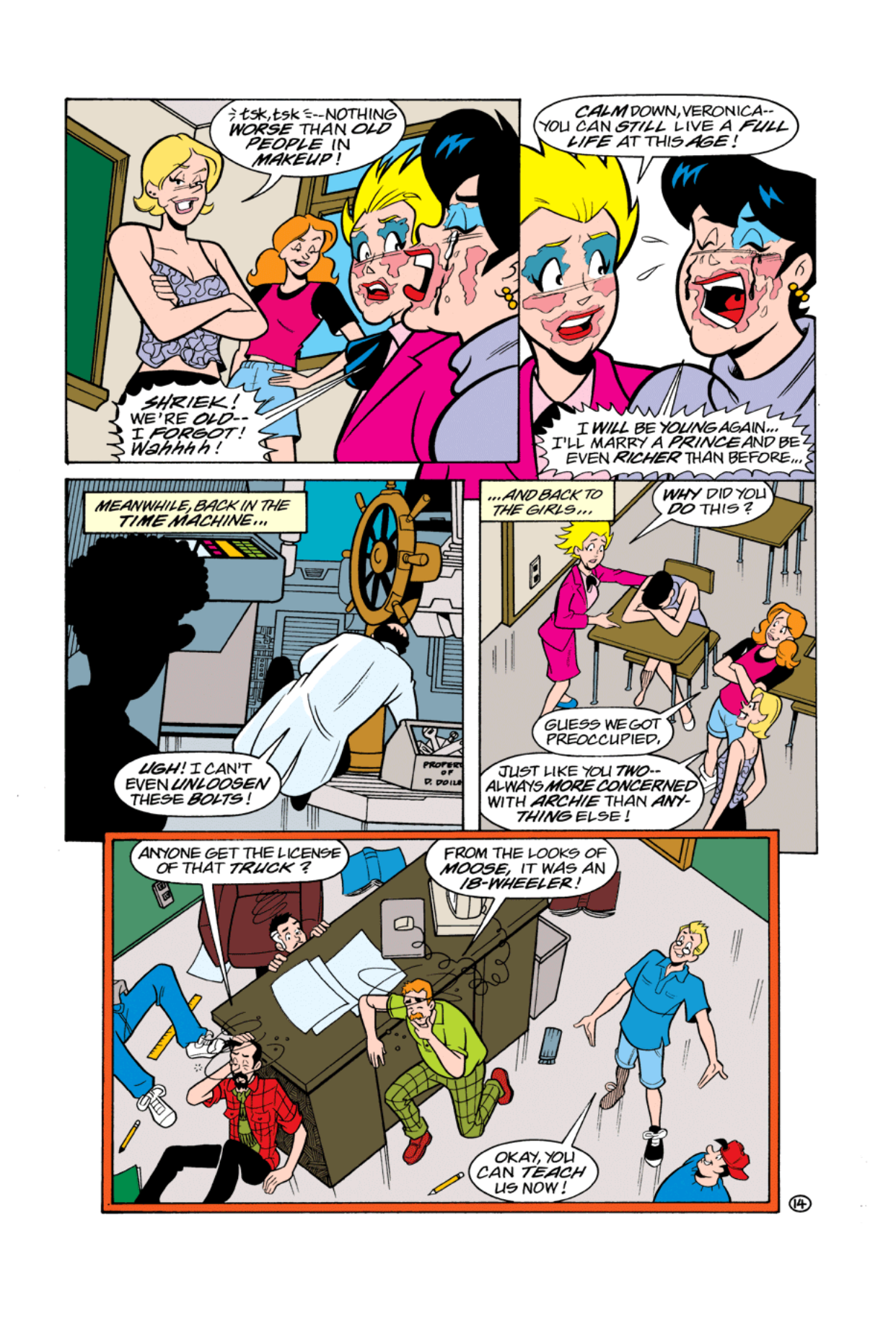 Read online Archie's Weird Mysteries comic -  Issue #5 - 16