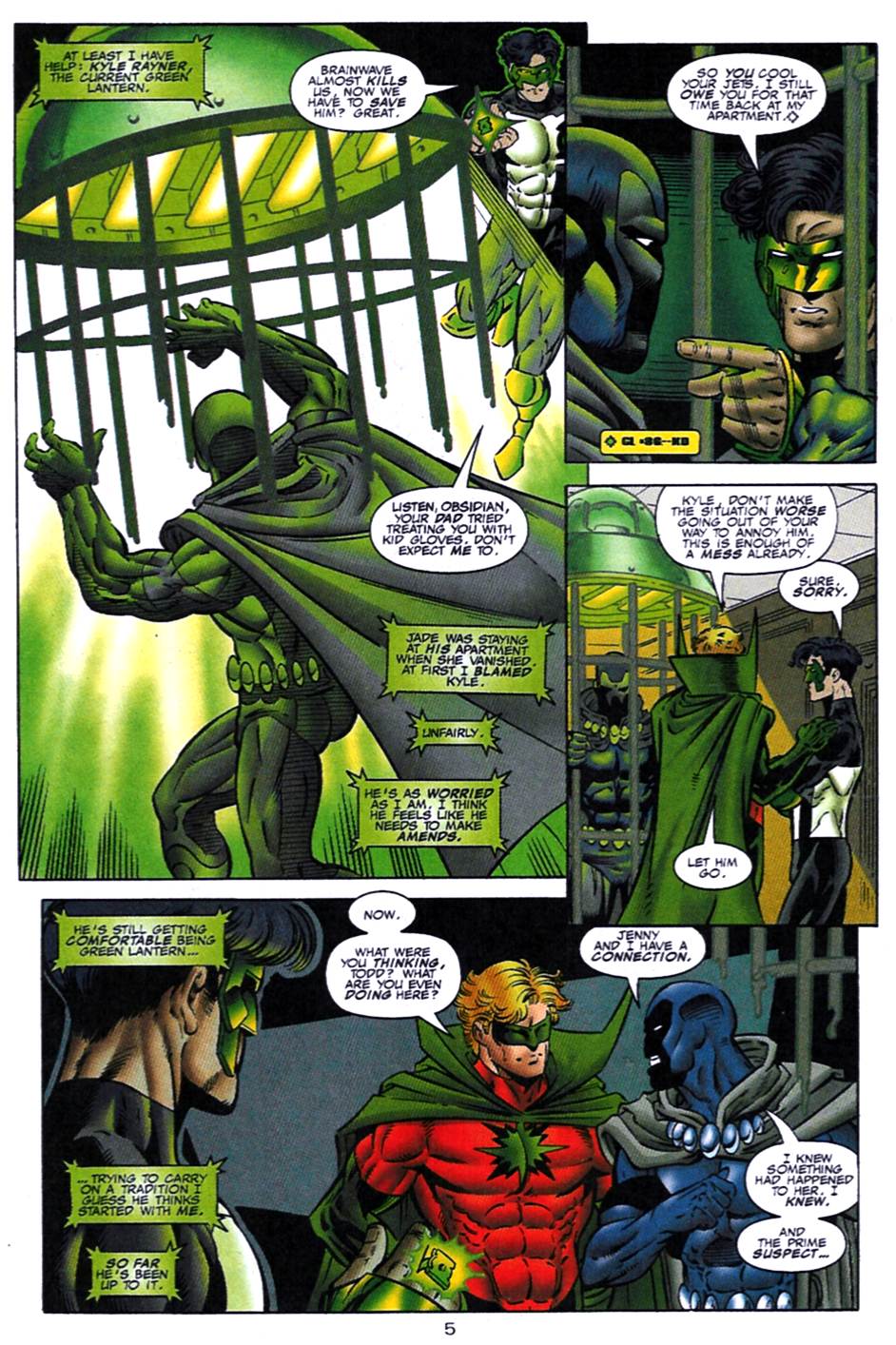 Read online Green Lantern/Sentinel: Heart of Darkness comic -  Issue #2 - 6