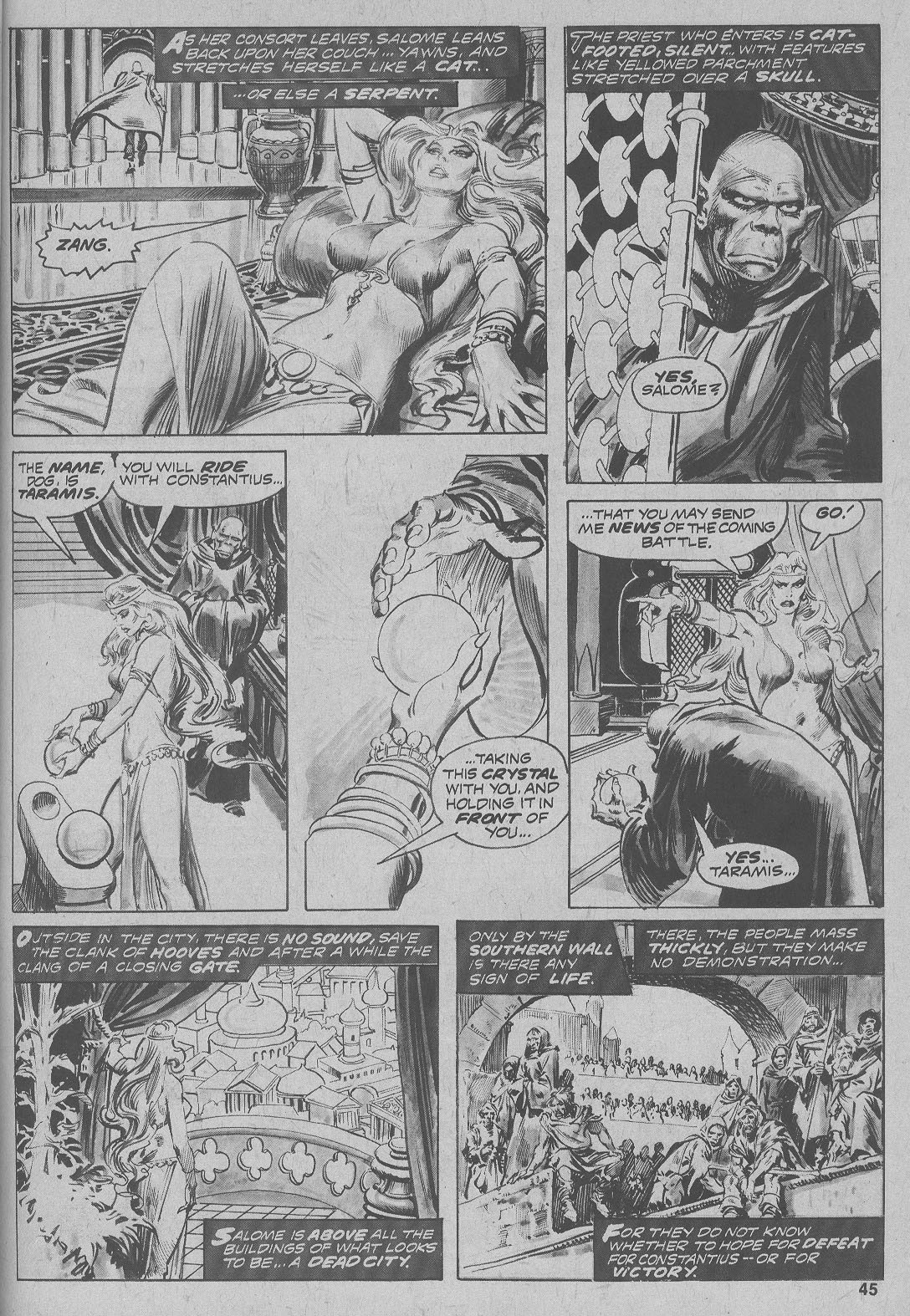 Read online The Savage Sword Of Conan comic -  Issue #5 - 45